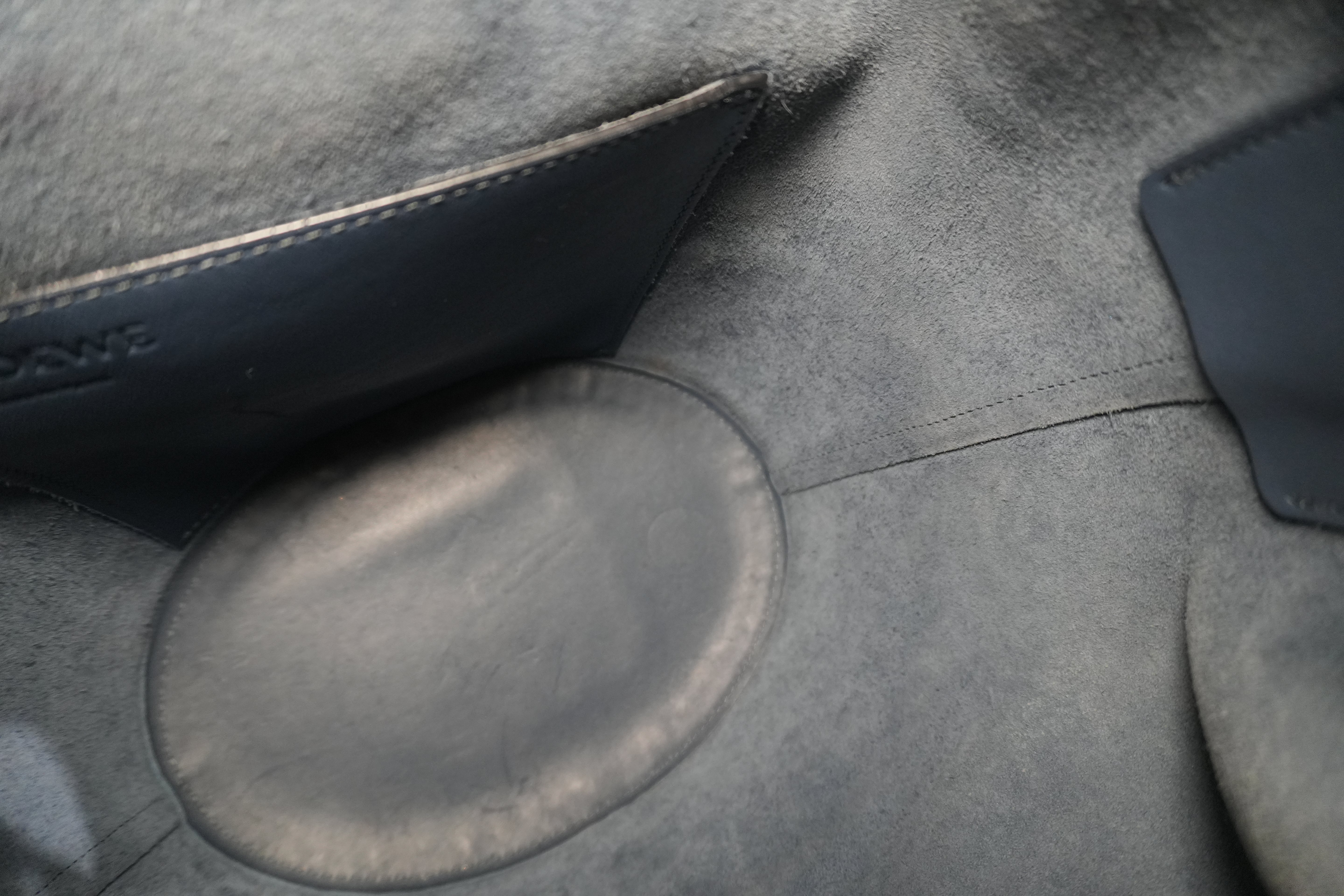 Pre-owned Loewe Hammock Shoulder Bag Navy Blue