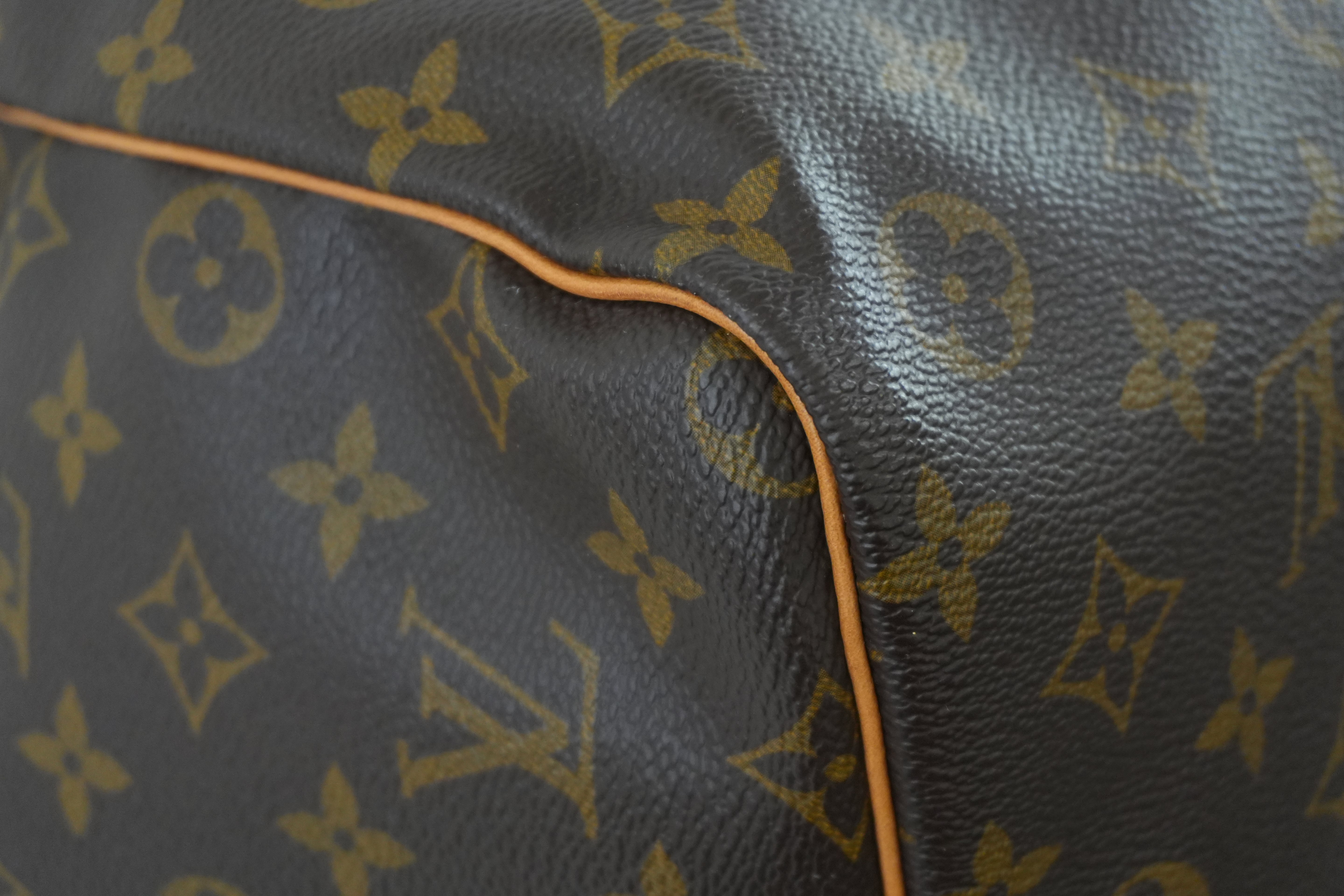 Pre-owned Louis Vuitton Monogram Keepall 60 Duffle Bag