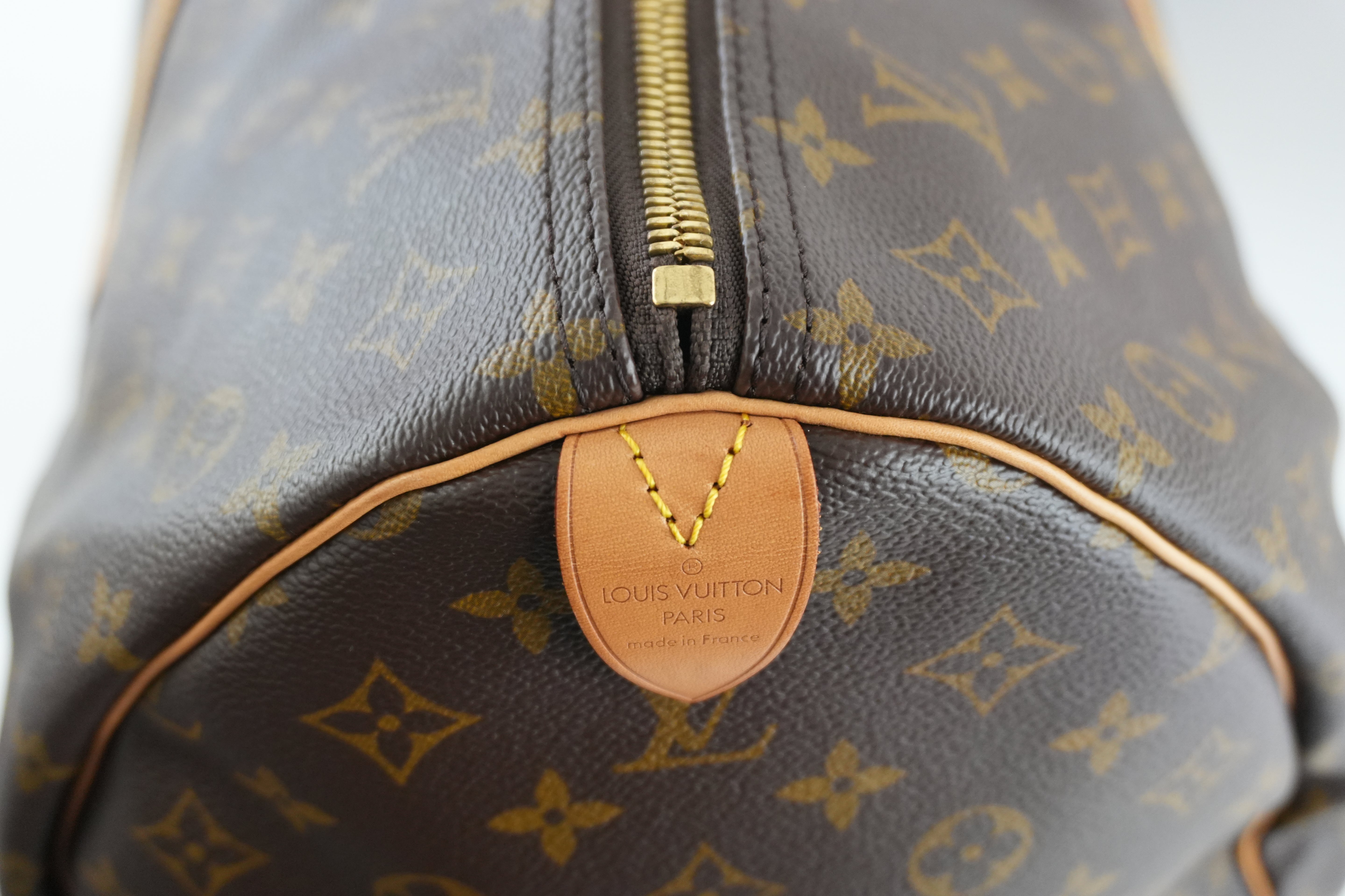 Pre-owned Louis Vuitton Monogram Keepall 60 Duffle Bag