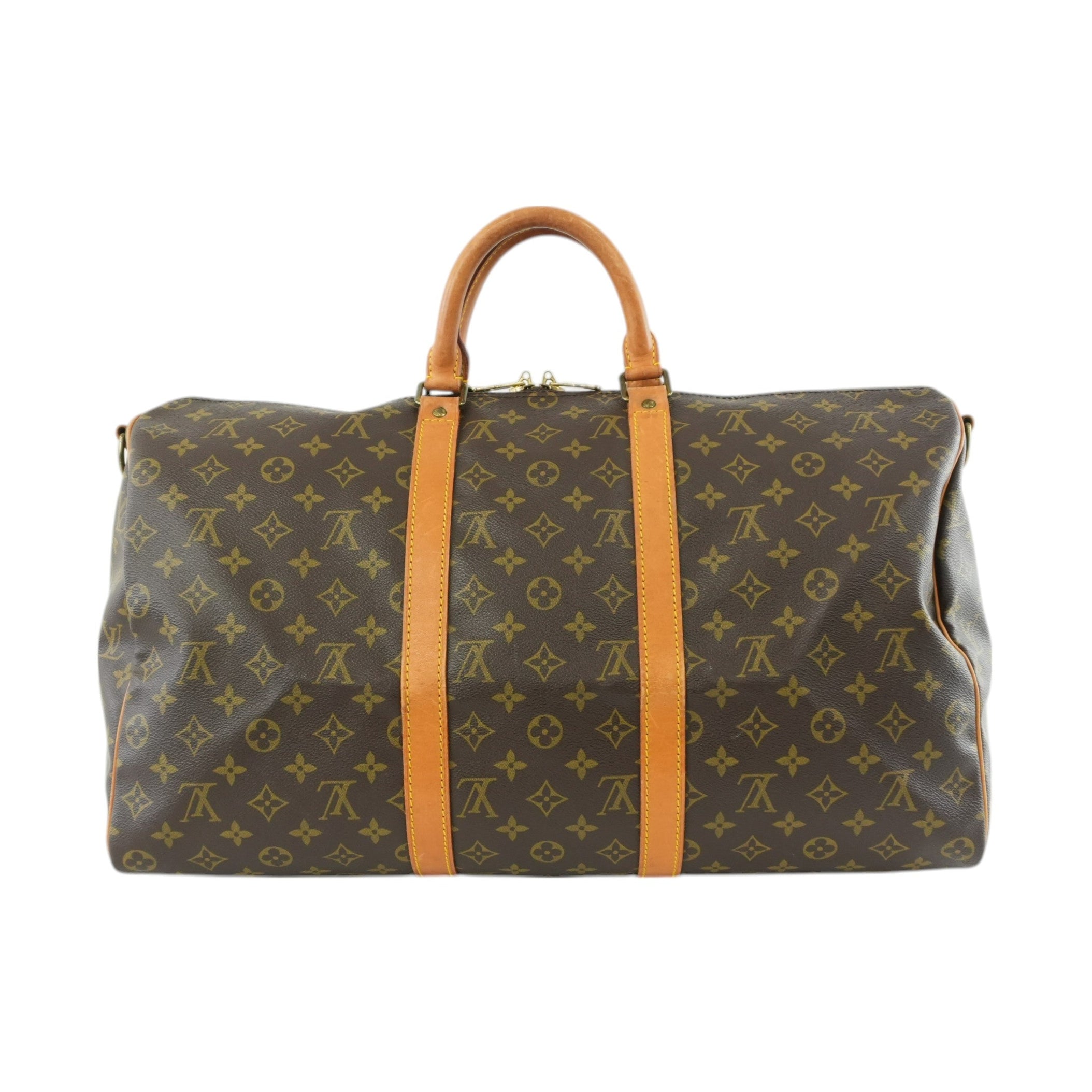 Louis Vuitton Monogram Keepall 50 Bandouliere No Strap Used