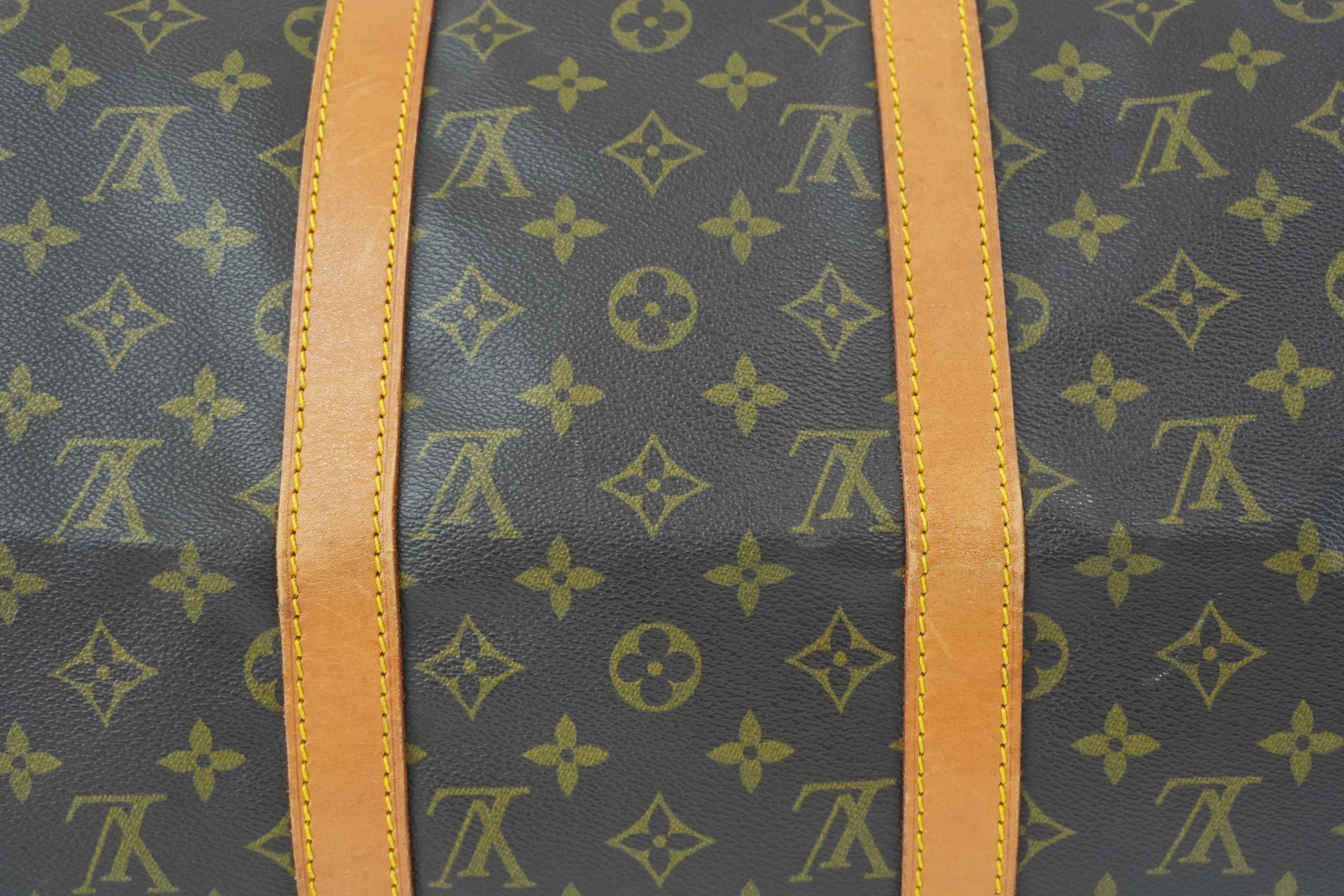 Louis Vuitton Monogram Keepall 50 Bandouliere No Strap Used