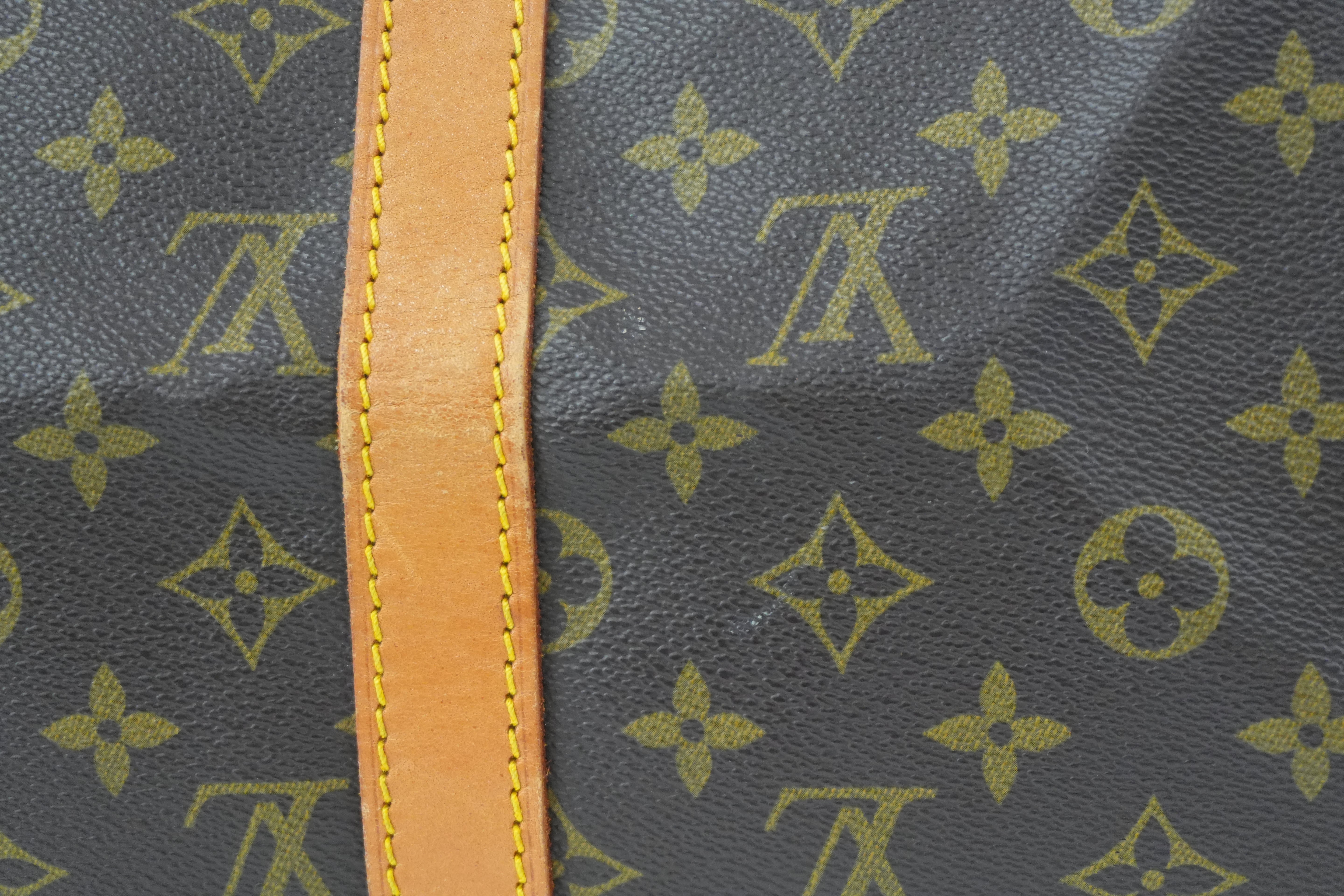 Louis Vuitton Monogram Keepall 50 Bandouliere No Strap Used