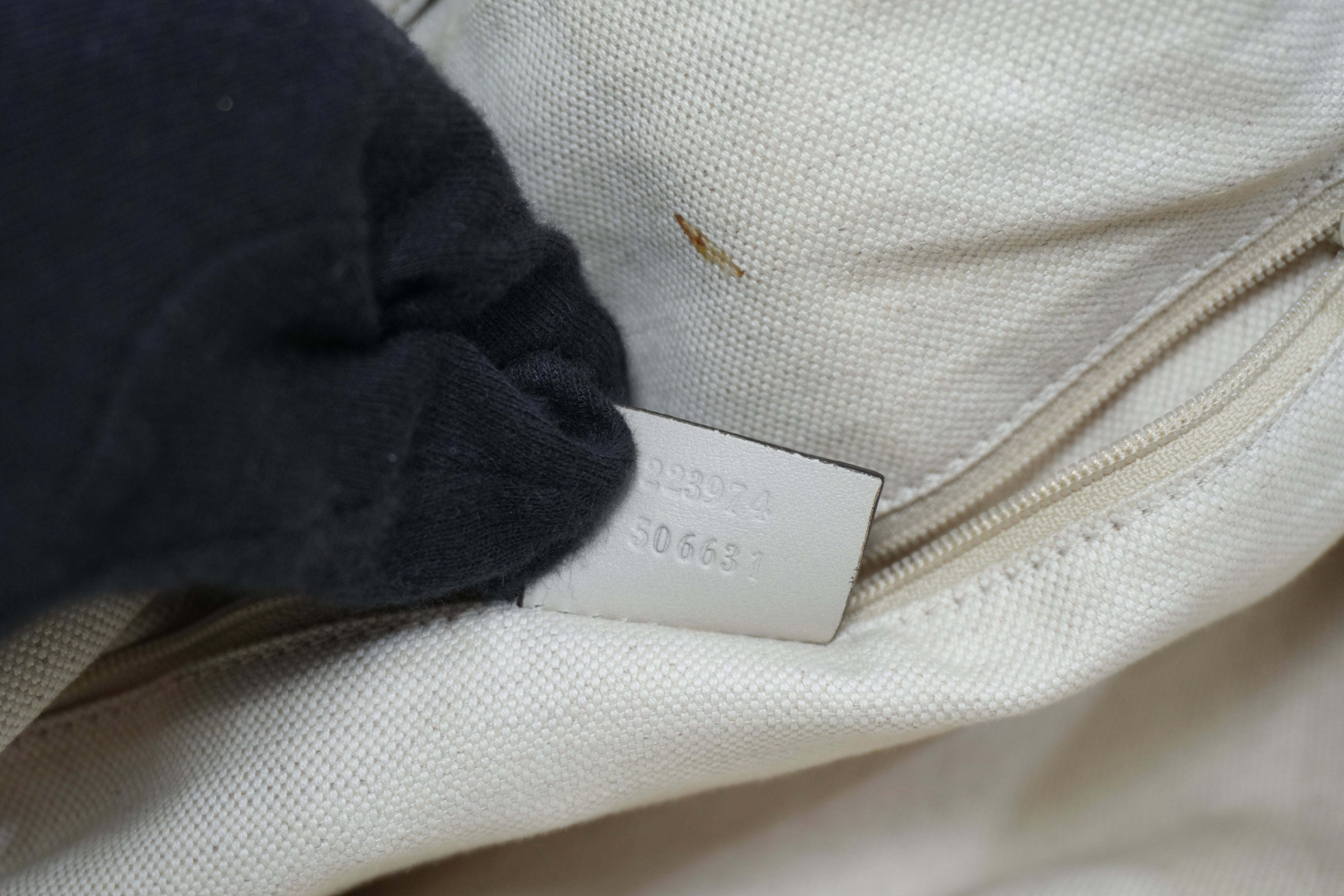 Pre-owned Gucci Two Way Sukey Shoulder Bag Ivory