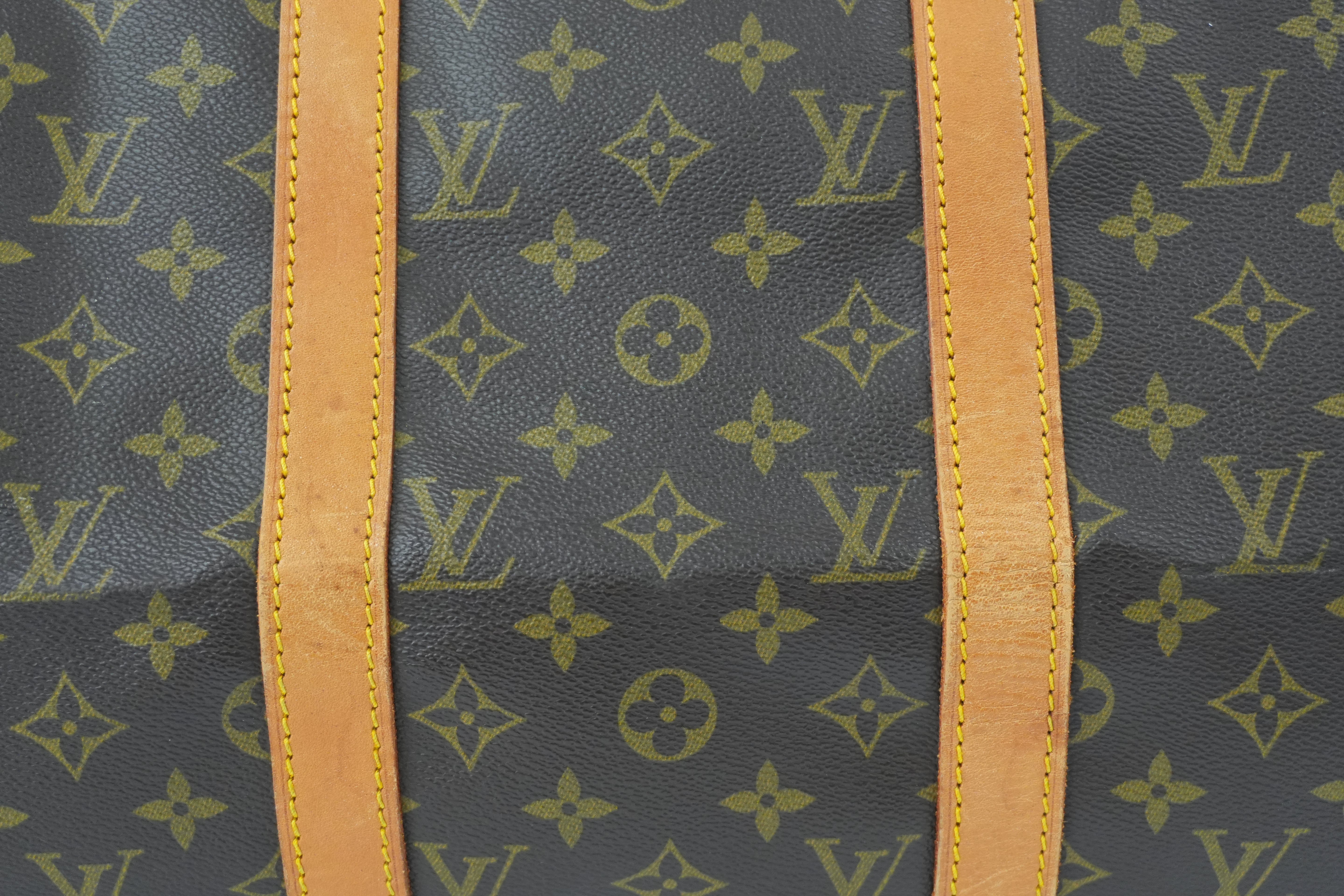 Louis Vuitton Monogram Keepall 50 Bandouliere No Strap Used