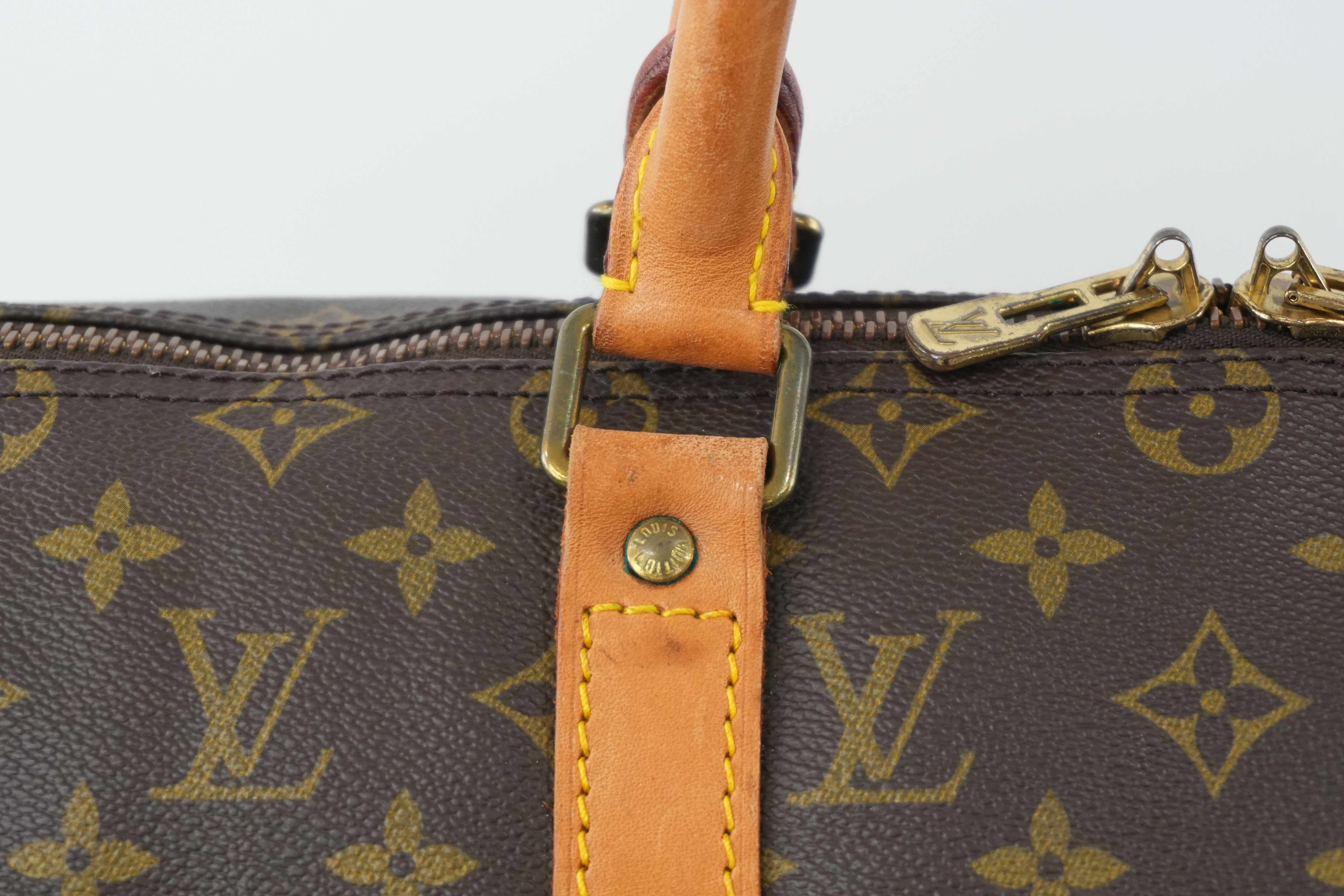 Louis Vuitton Monogram Keepall 50 Bandouliere No Strap Used