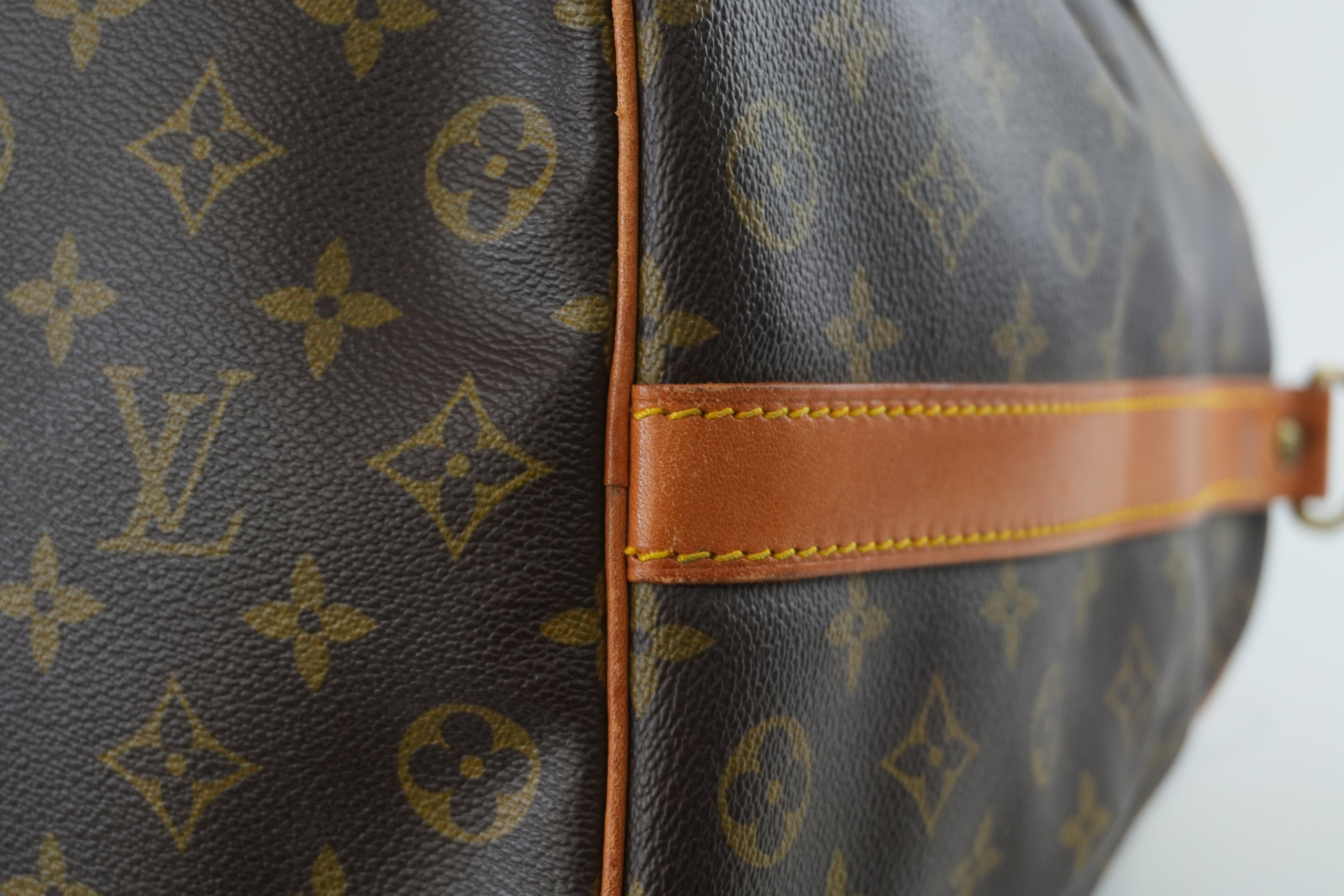 Louis Vuitton Monogram Keepall 50 Bandouliere No Strap Used