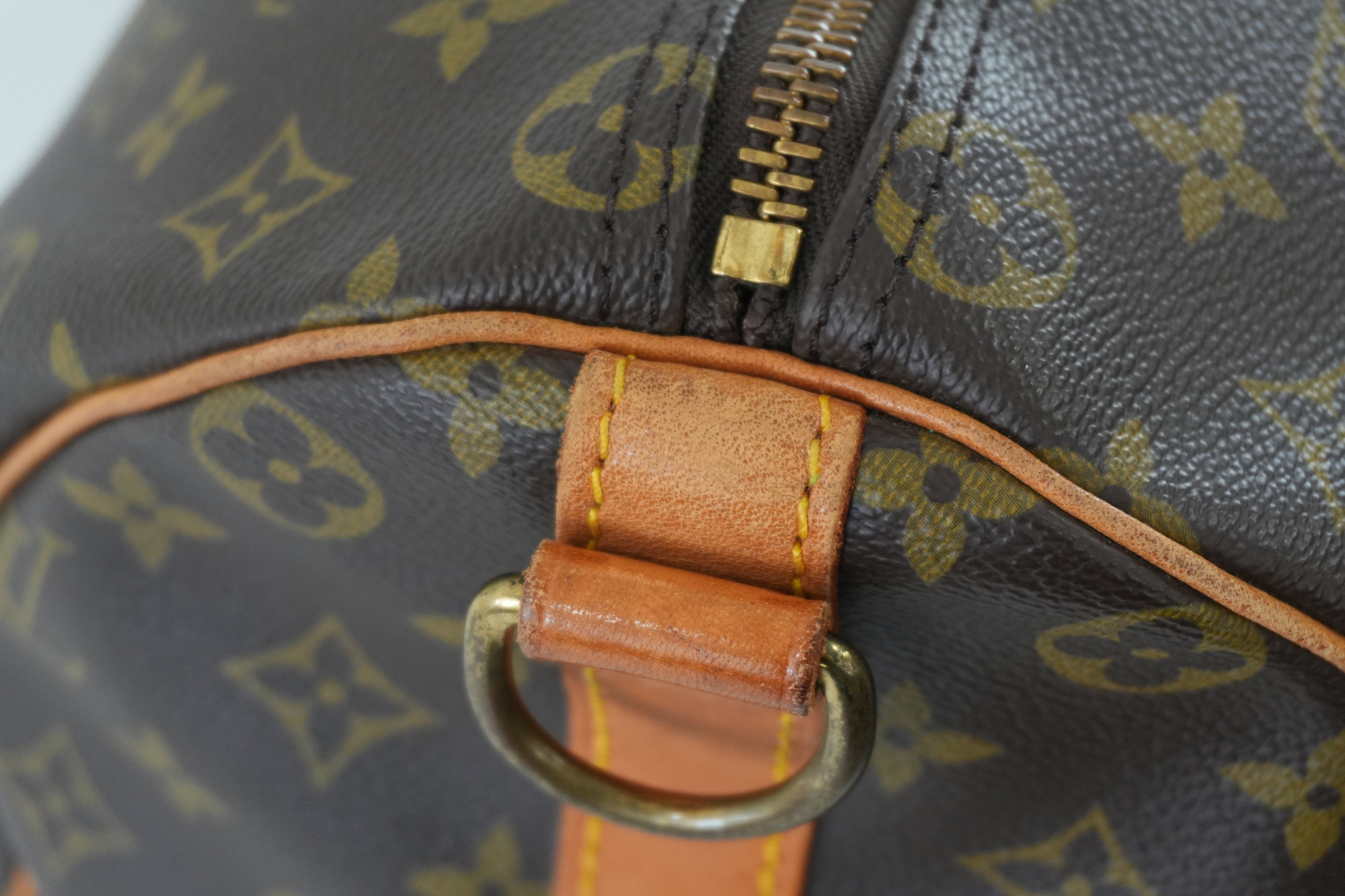 Louis Vuitton Monogram Keepall 50 Bandouliere No Strap Used
