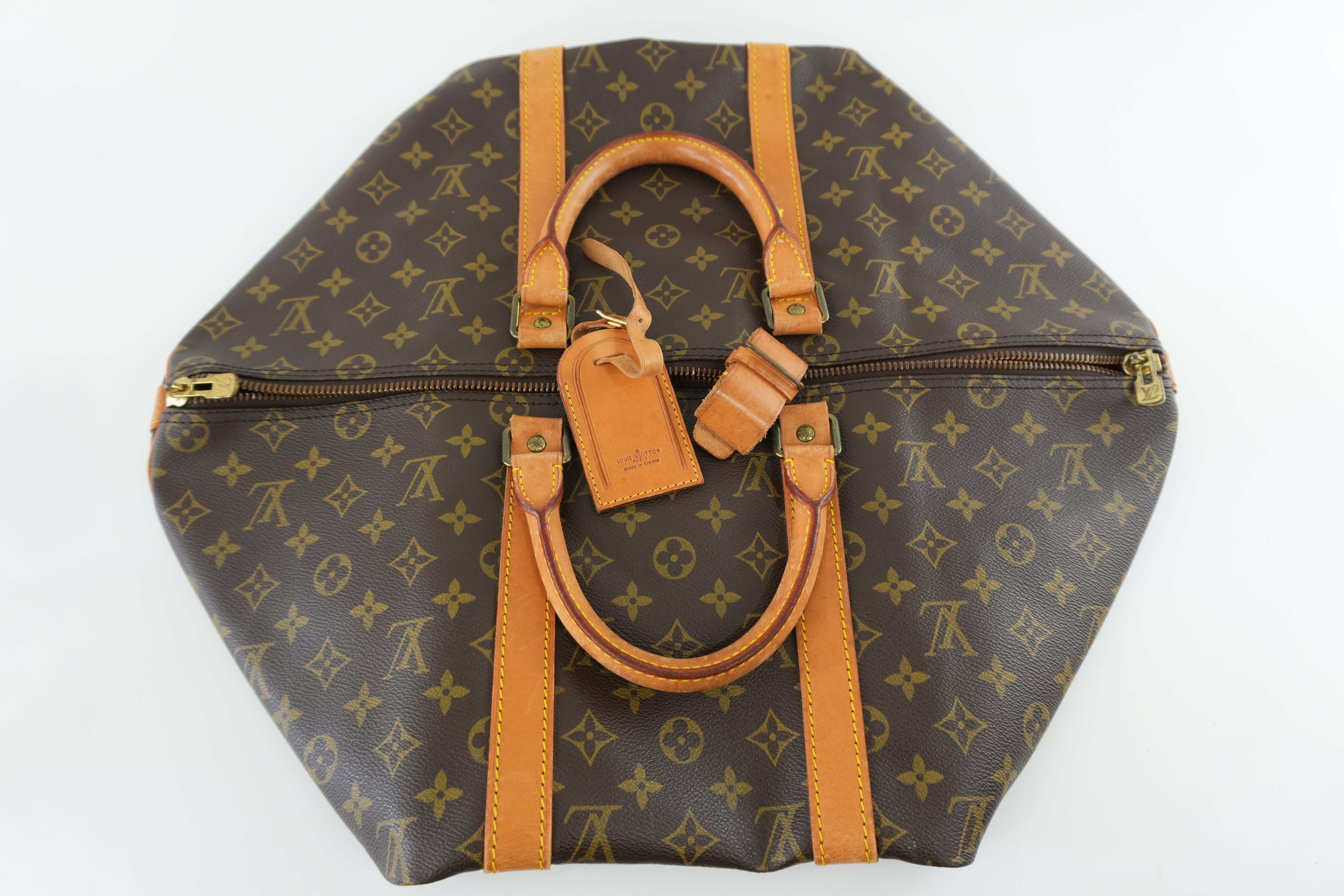 Louis Vuitton Monogram Keepall 50 Bandouliere No Strap Used