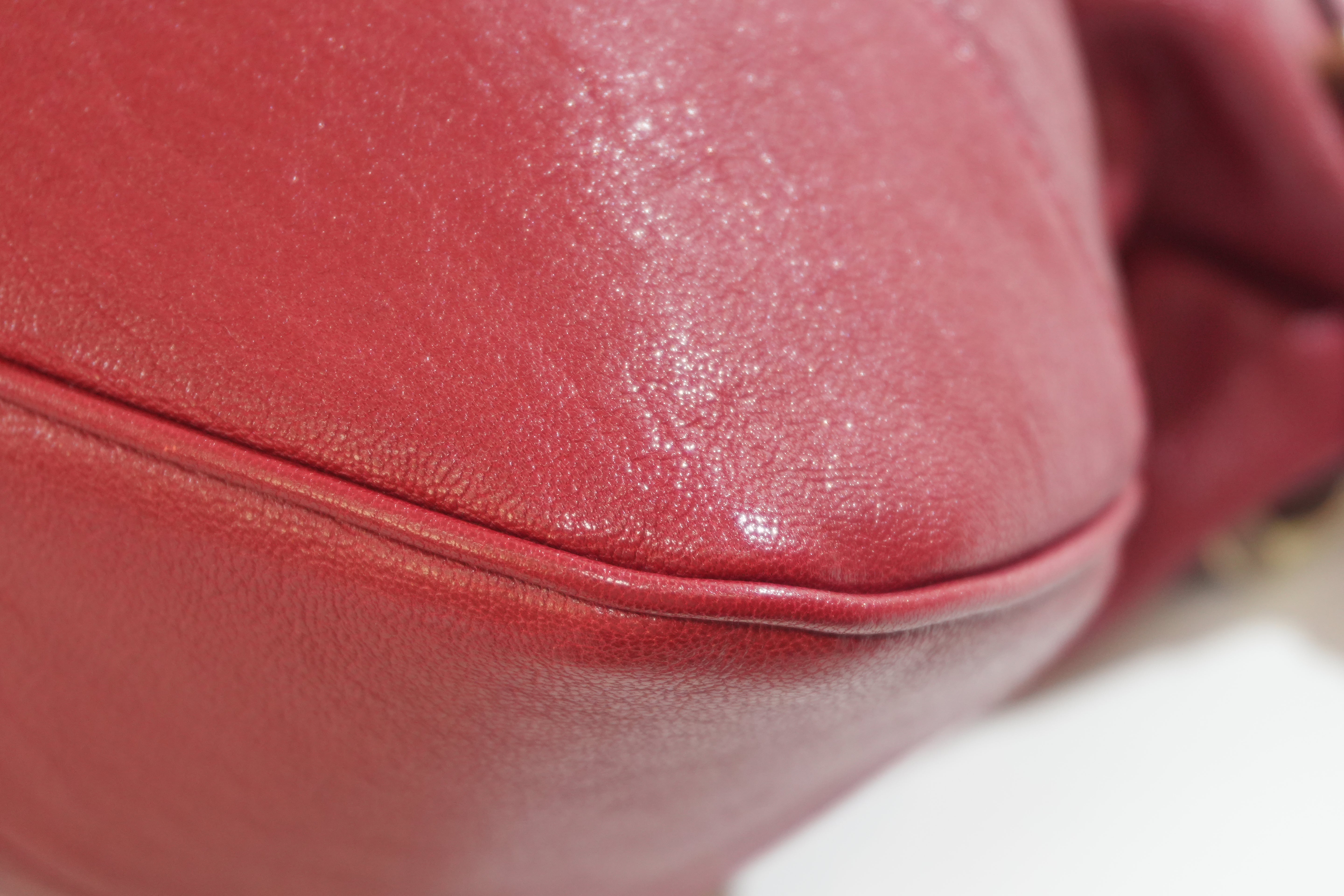 Pre-owned Gucci Horsebit 1955 Messenger Bag Red