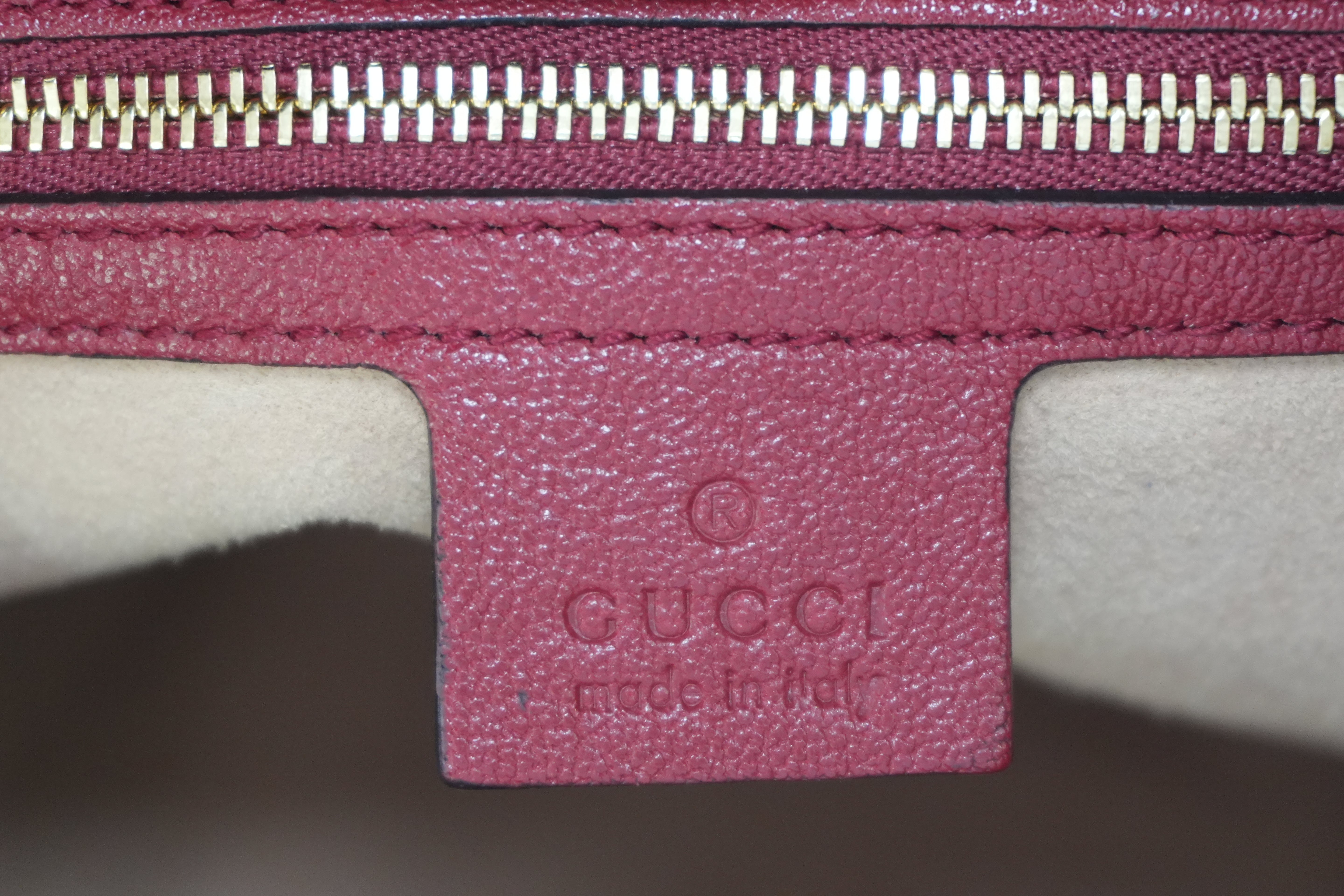 Pre-owned Gucci Horsebit 1955 Messenger Bag Red