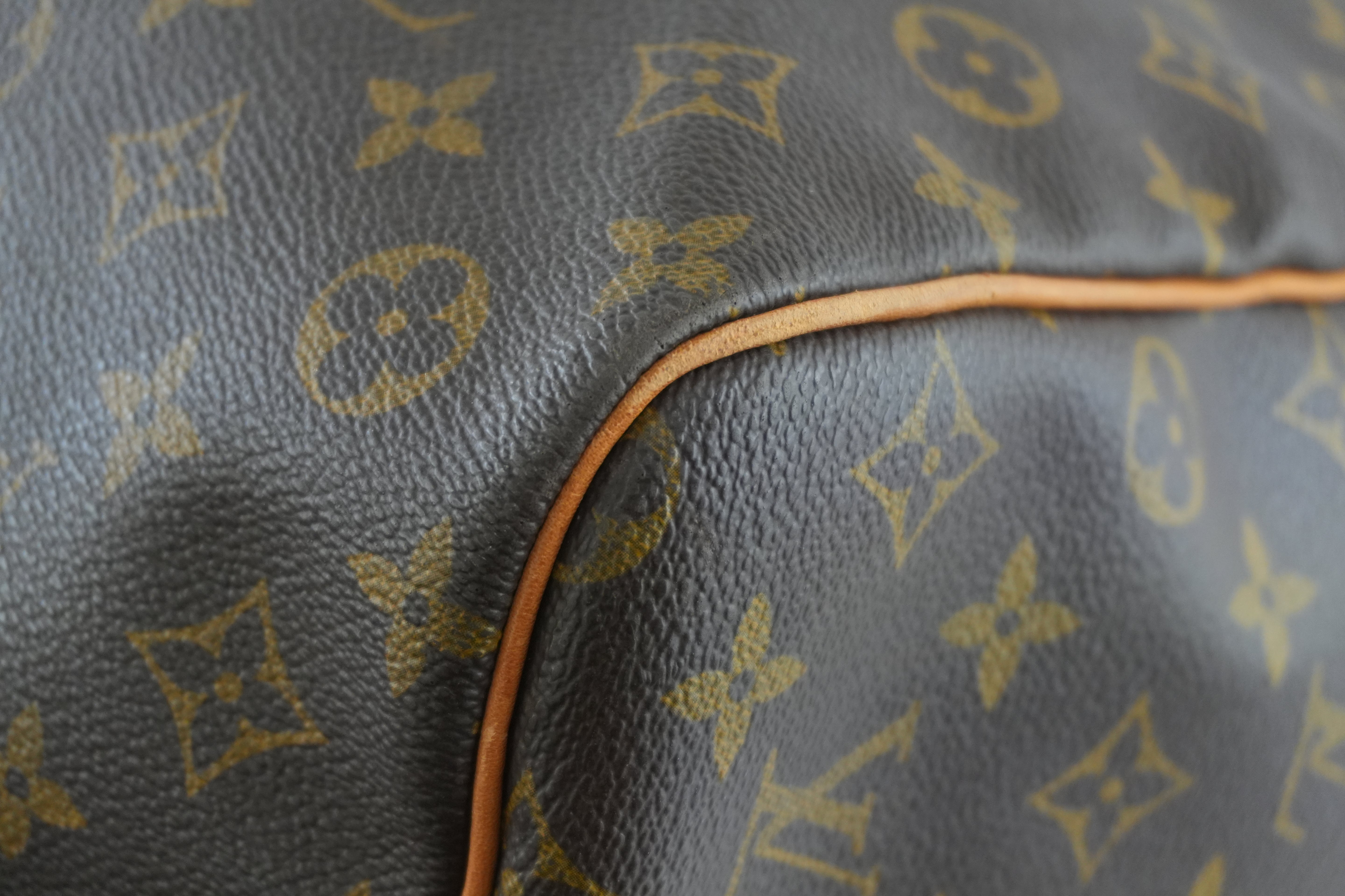 Pre-owned Louis Vuitton Monogram Keepall 60 Bandouliere