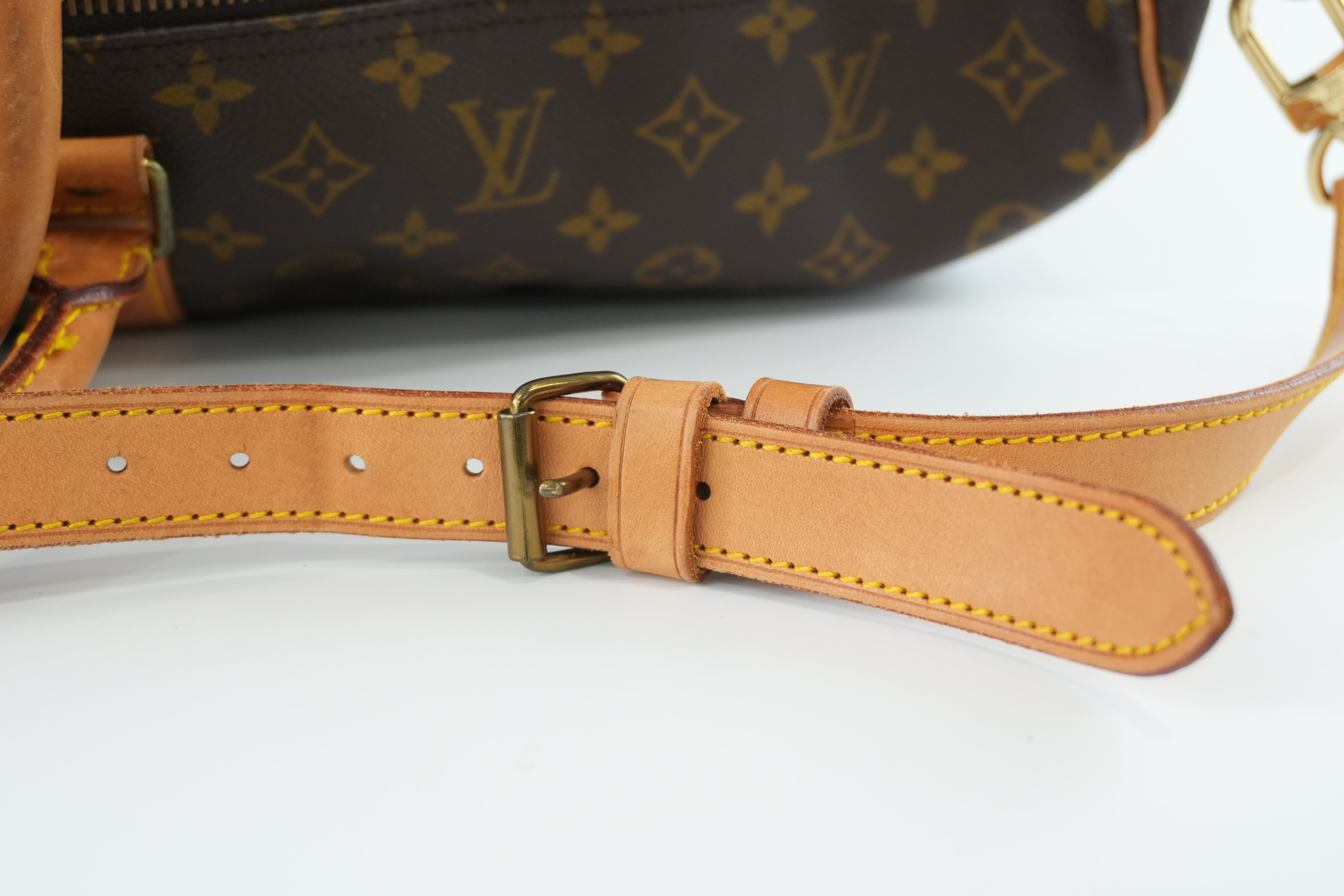 Pre-owned Louis Vuitton Monogram Keepall 60 Bandouliere