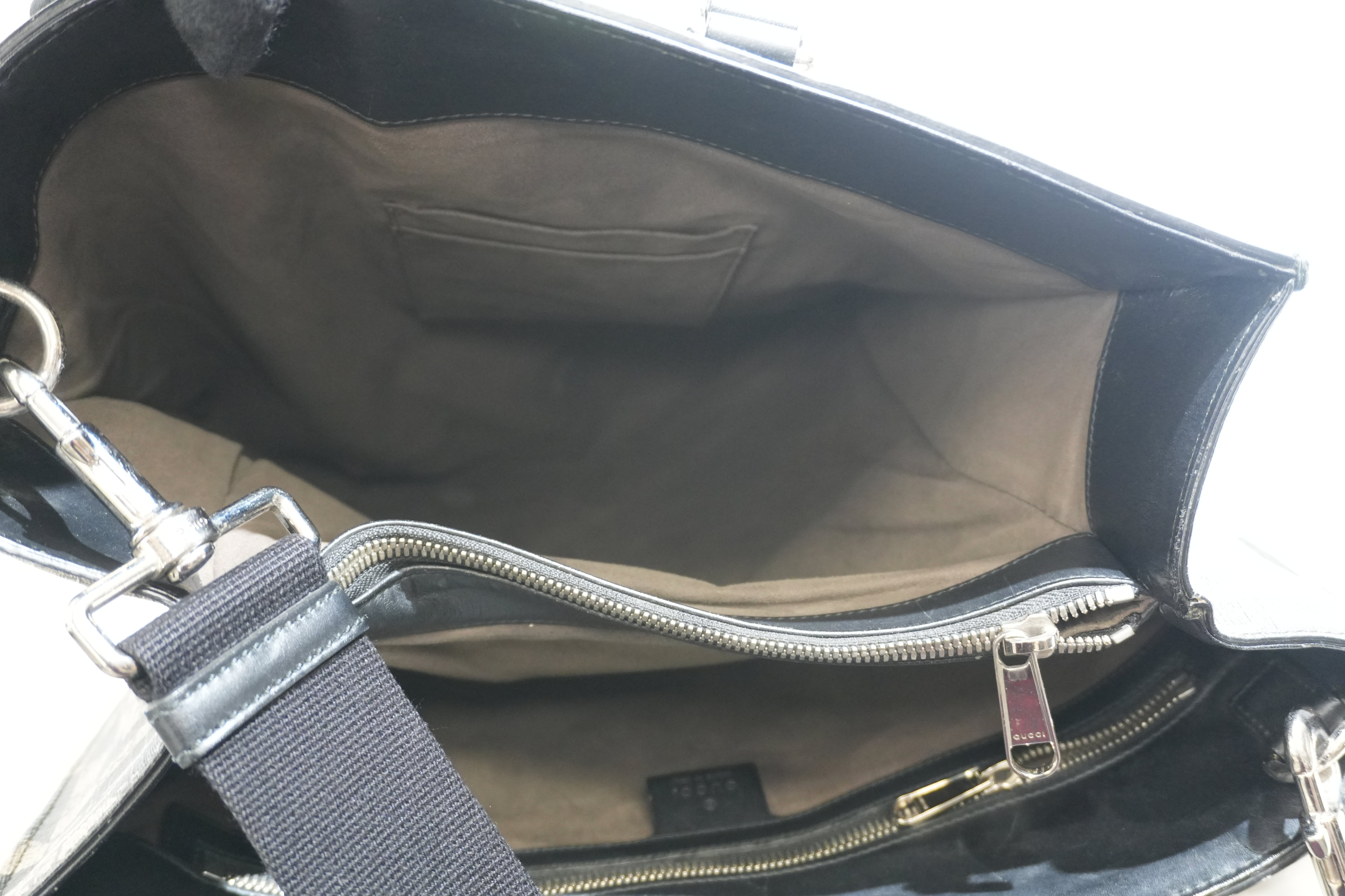 Pre-owned Gucci Two Way Kaleido Vertical Tote Bag Brown