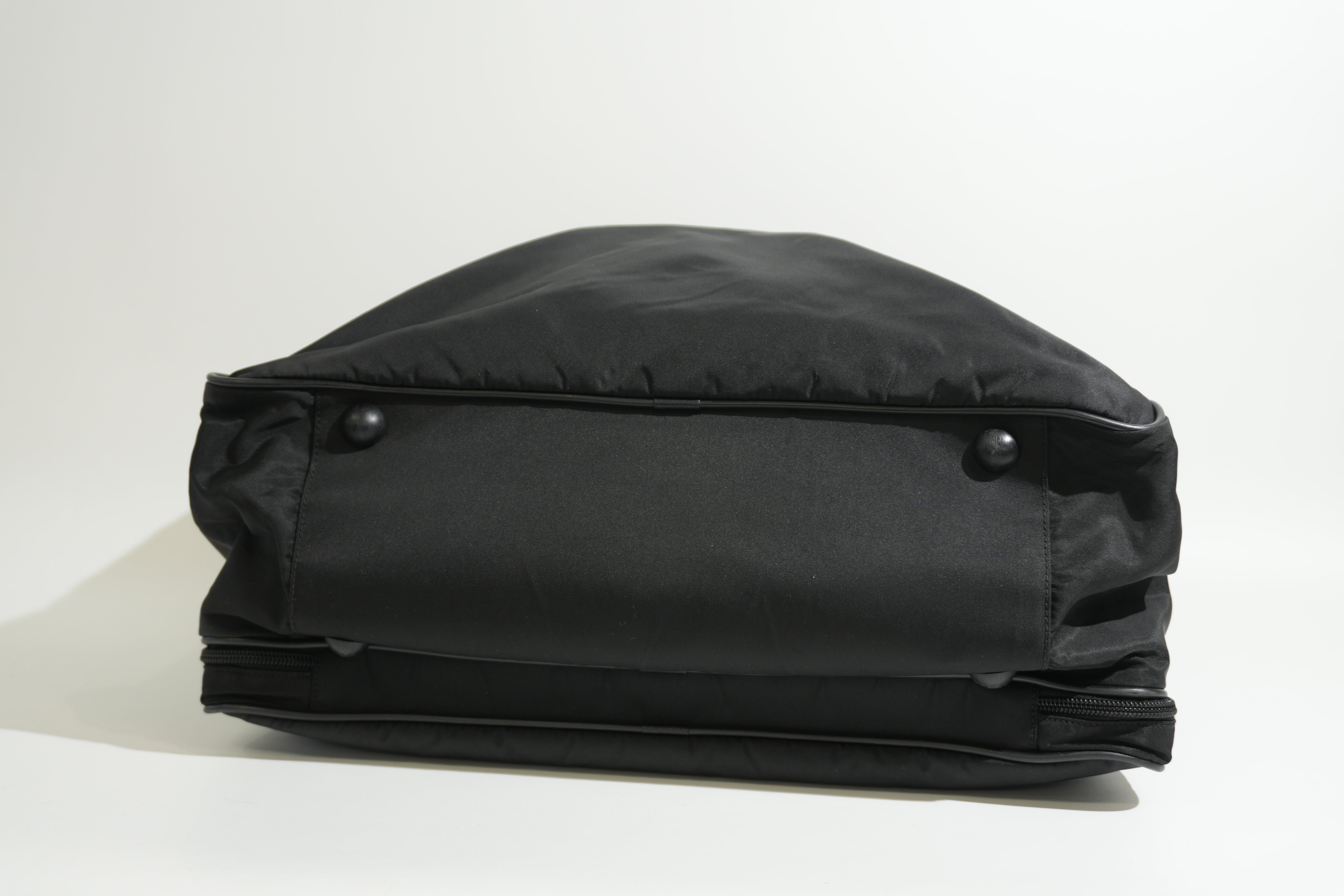 Pre-owned Prada Travel Tote Bag Black