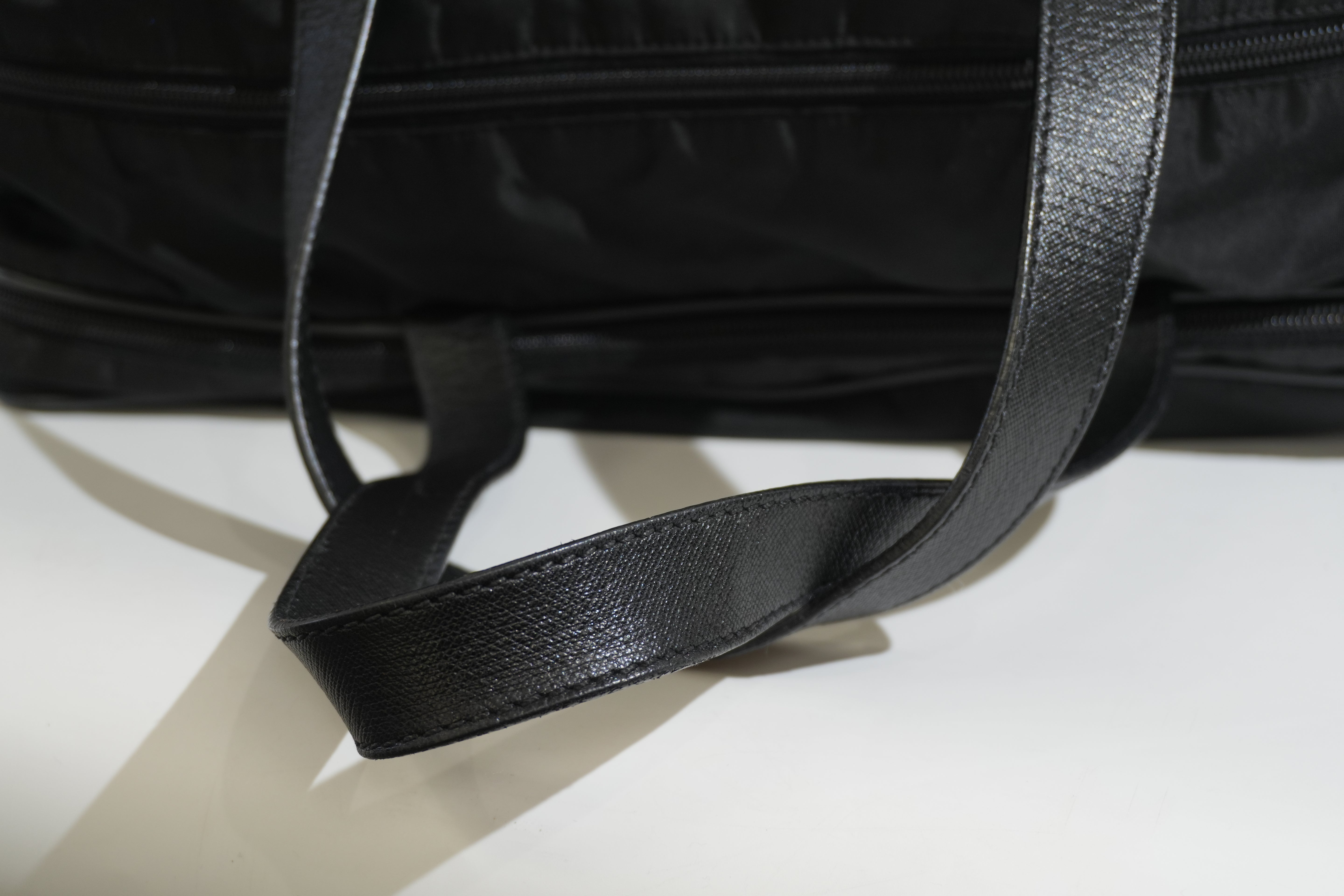 Pre-owned Prada Travel Tote Bag Black