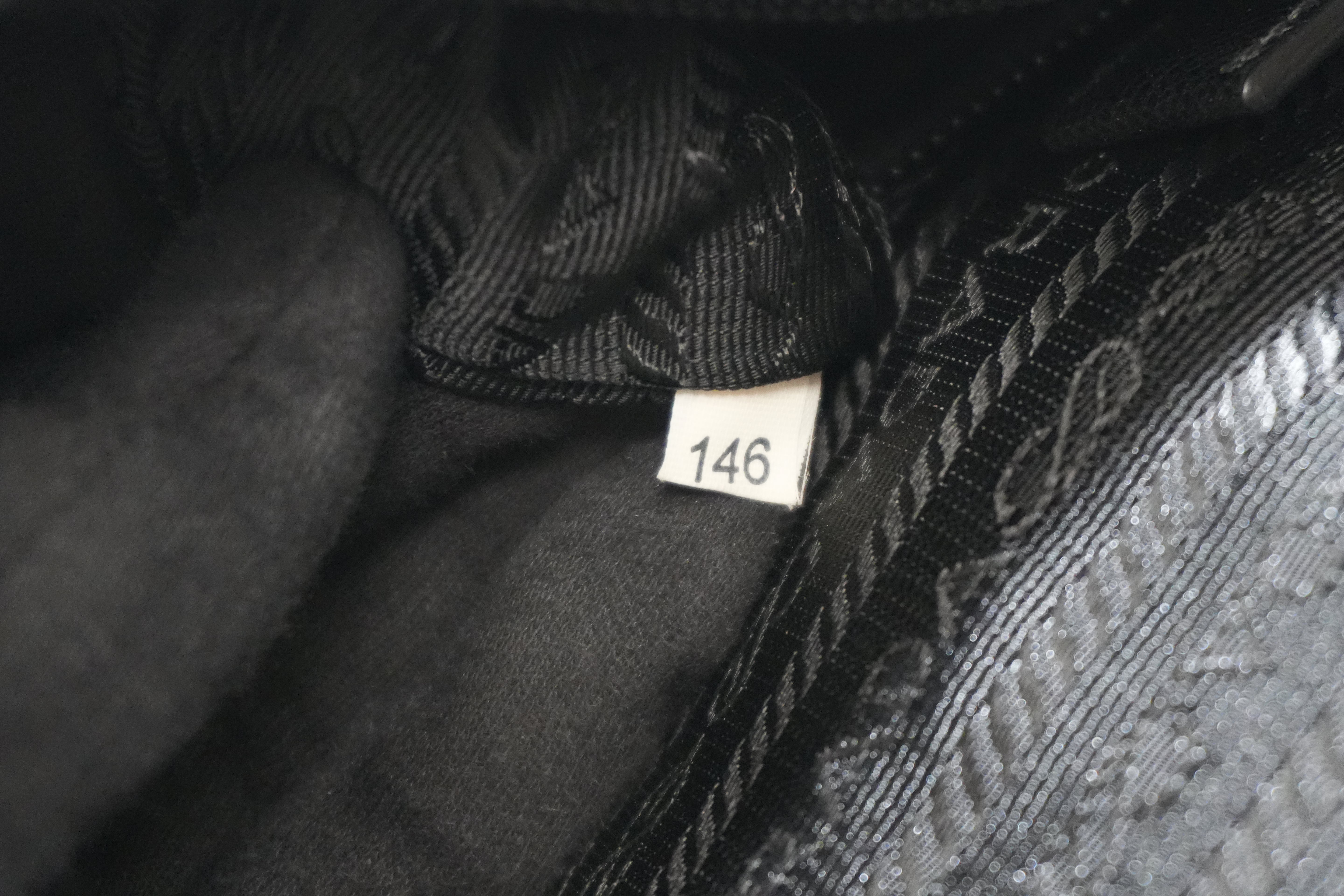 Pre-owned Prada Travel Tote Bag Black