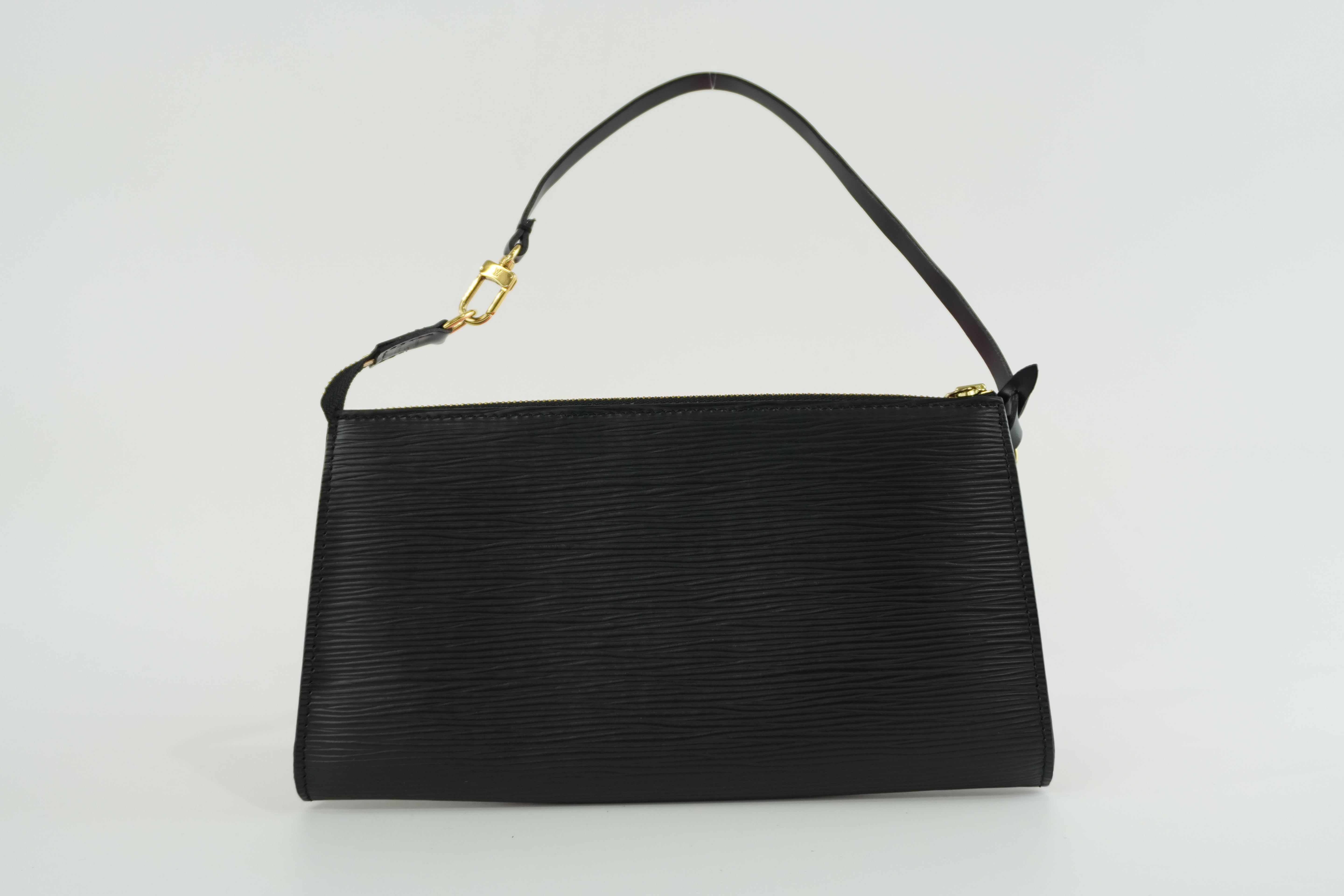 Louis Vuitton Epi Pochette Accessories Black Used