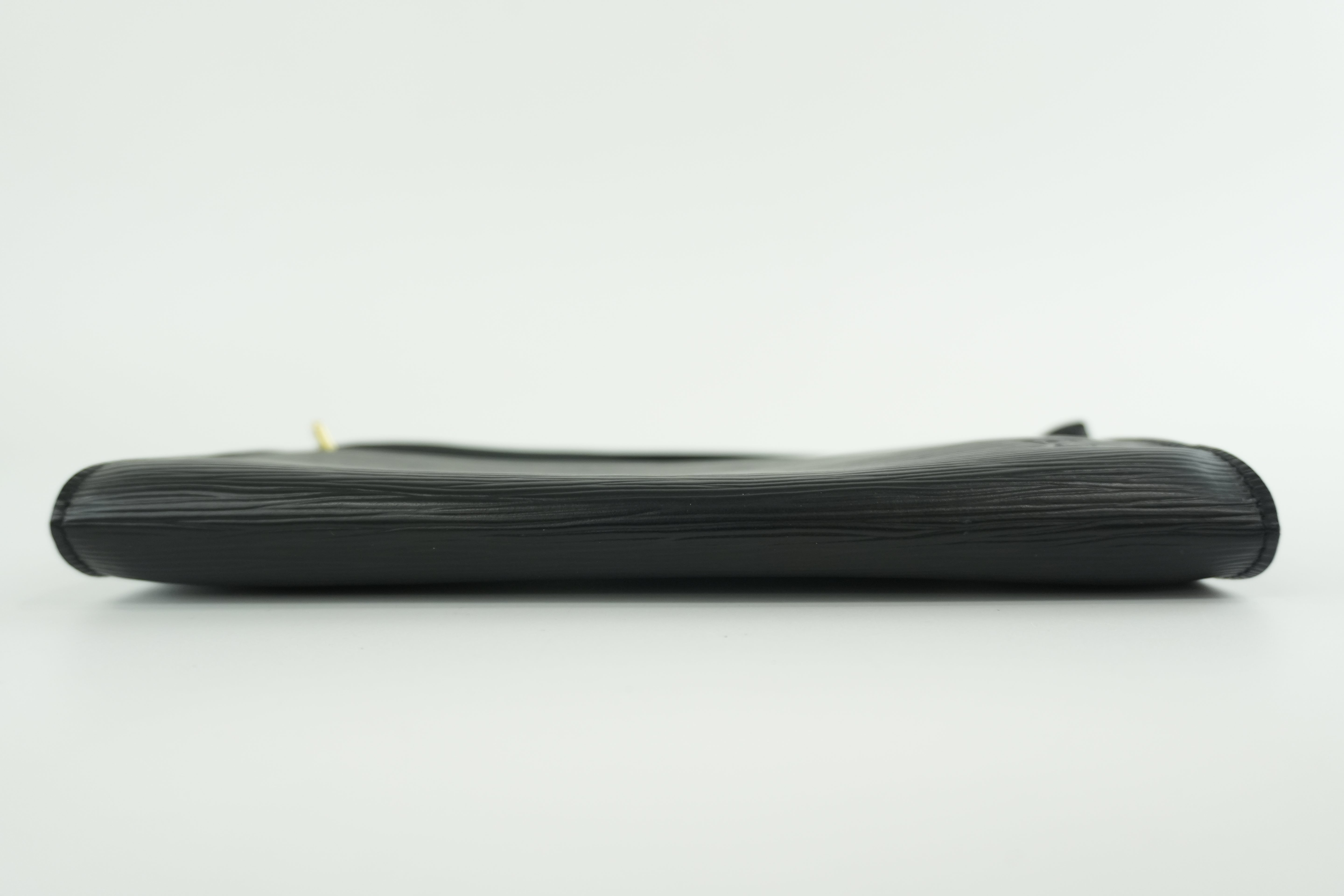 Louis Vuitton Epi Pochette Accessories Black Used