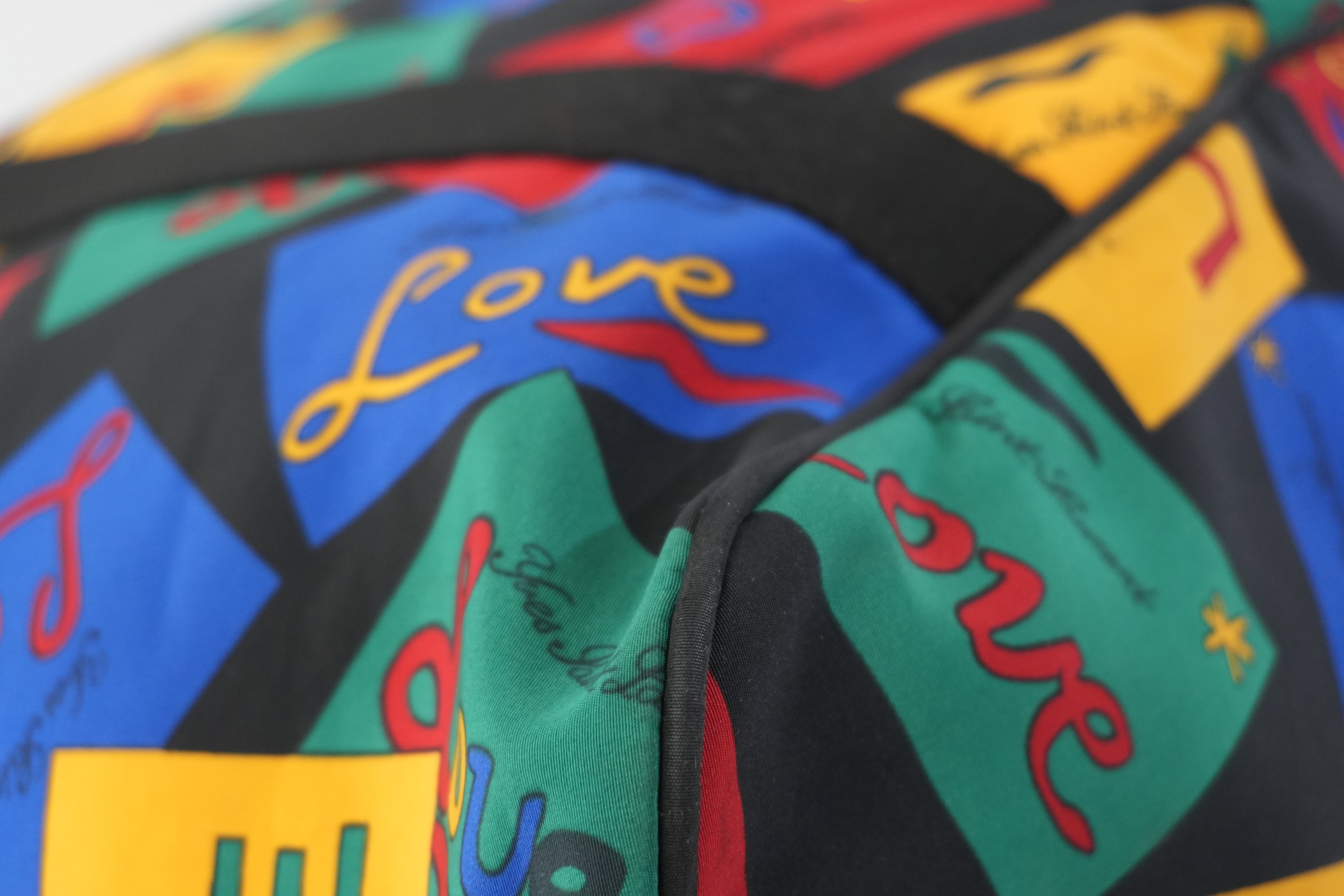 Pre-owned Saint Laurent Nylon Travel Bag Multicolor