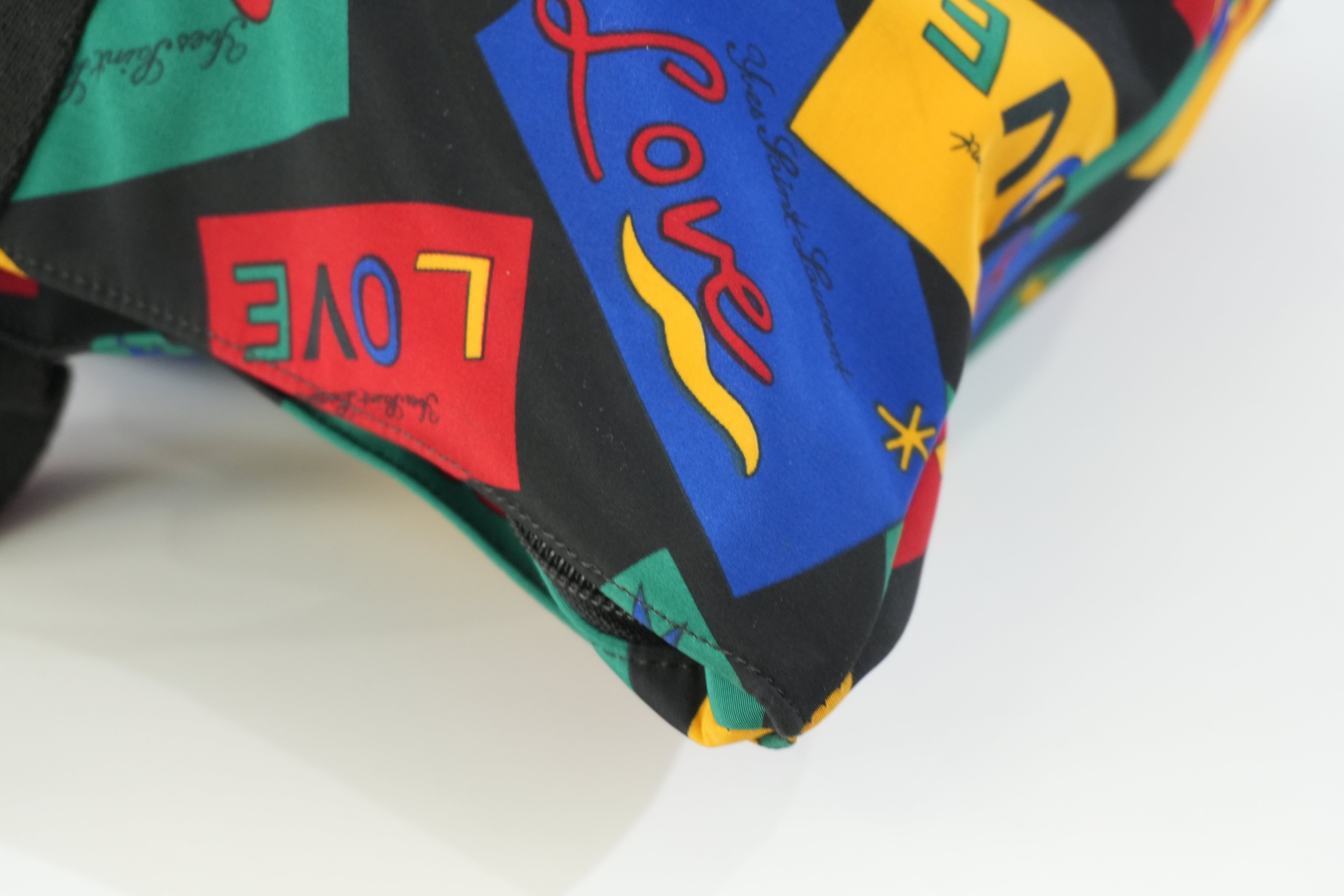 Pre-owned Saint Laurent Nylon Travel Bag Multicolor