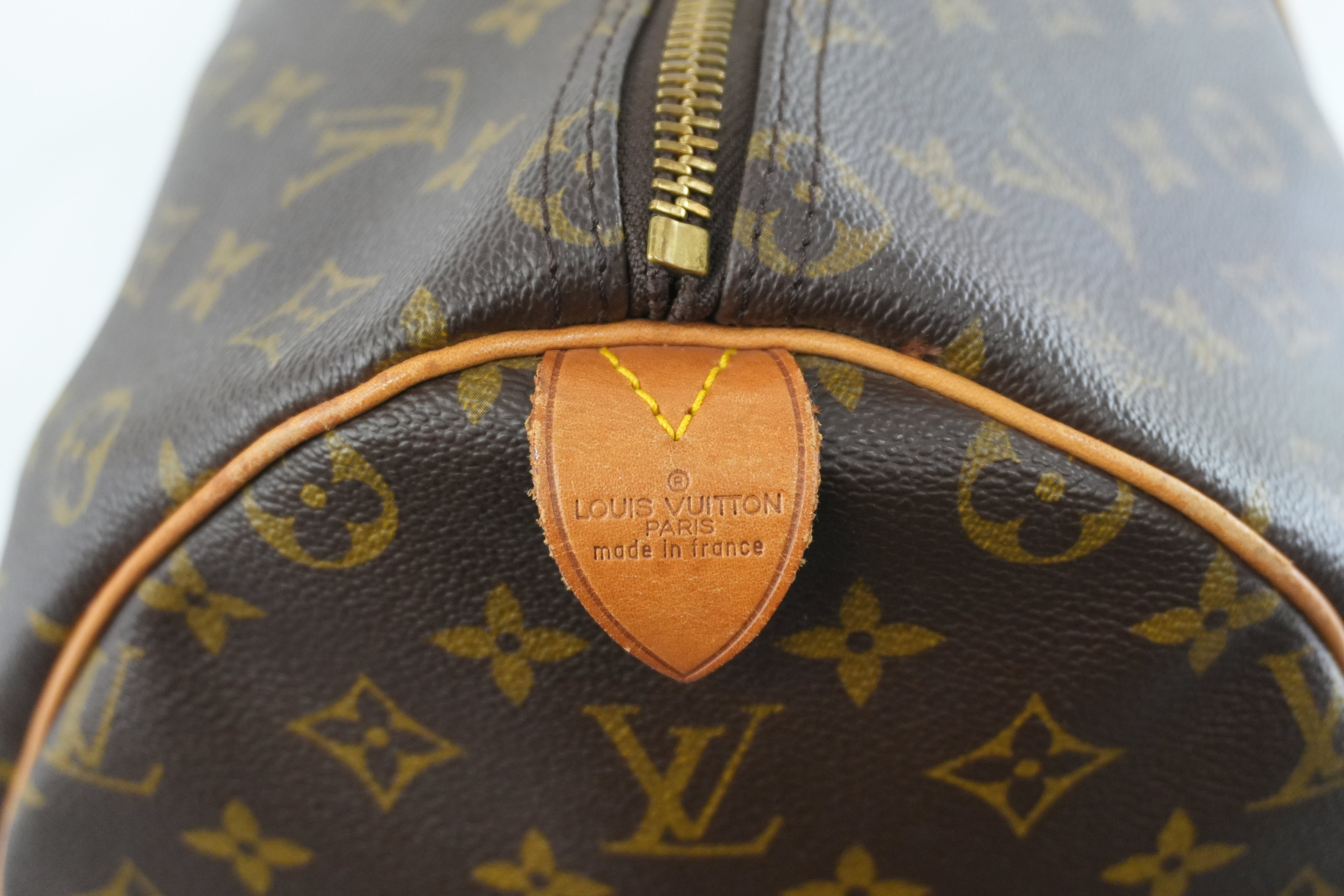 Louis Vuitton Monogram Keepall 50 Duffle Bag Used