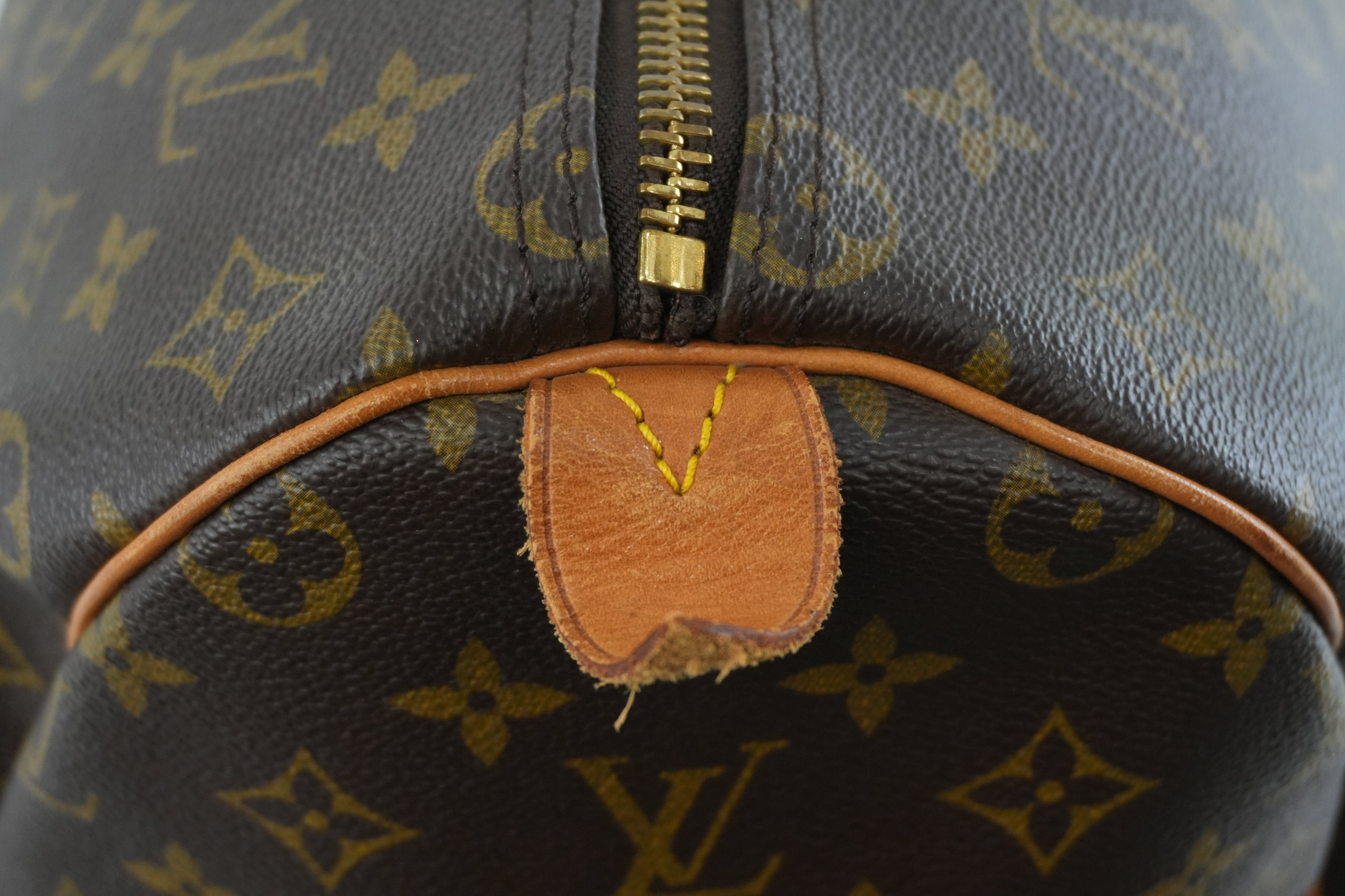 Louis Vuitton Monogram Keepall 50 Duffle Bag Used