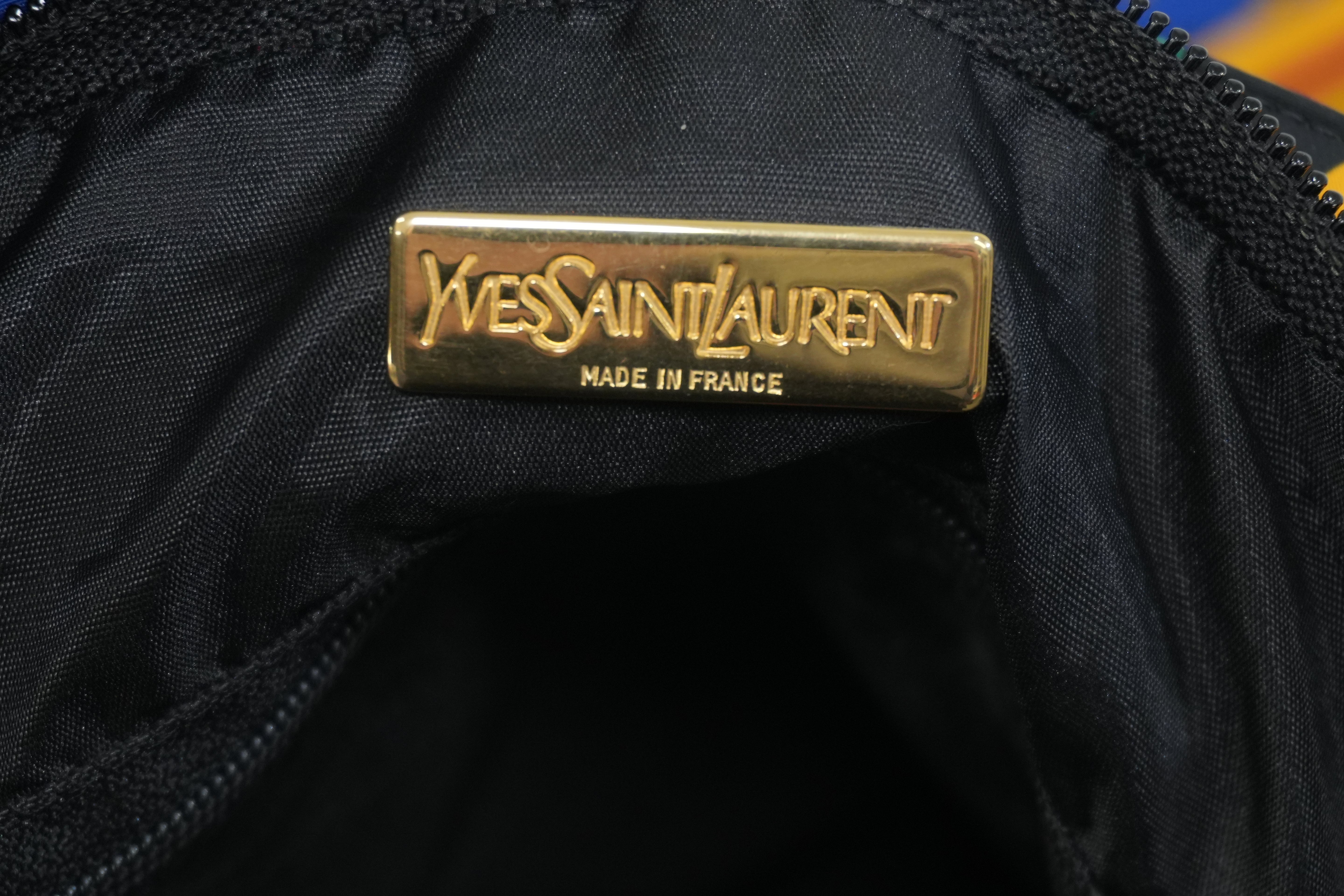 Pre-owned Saint Laurent Nylon Travel Bag Multicolor