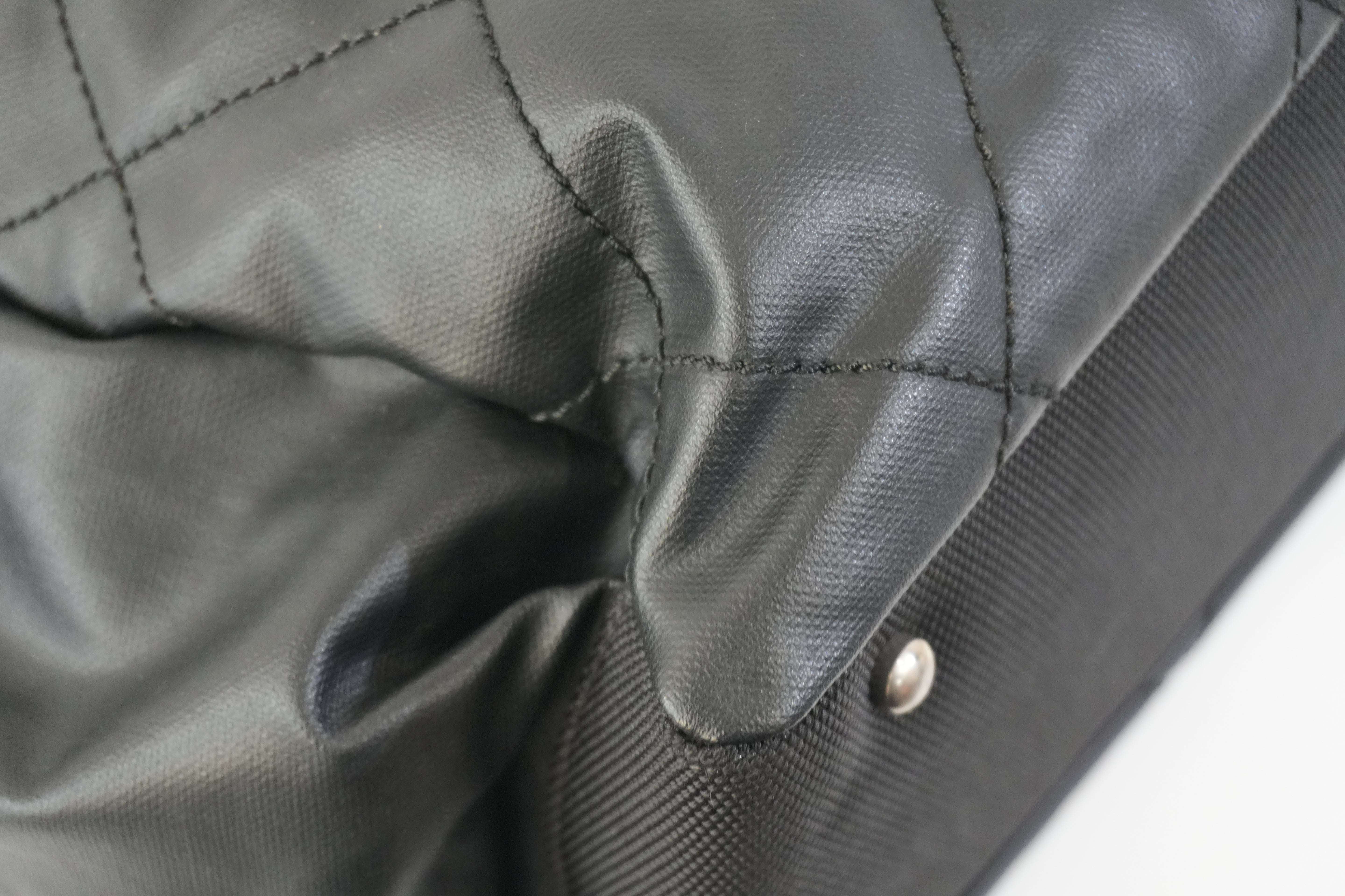 Pre-owned Chanel Paris Biarritz Tote Bag Black