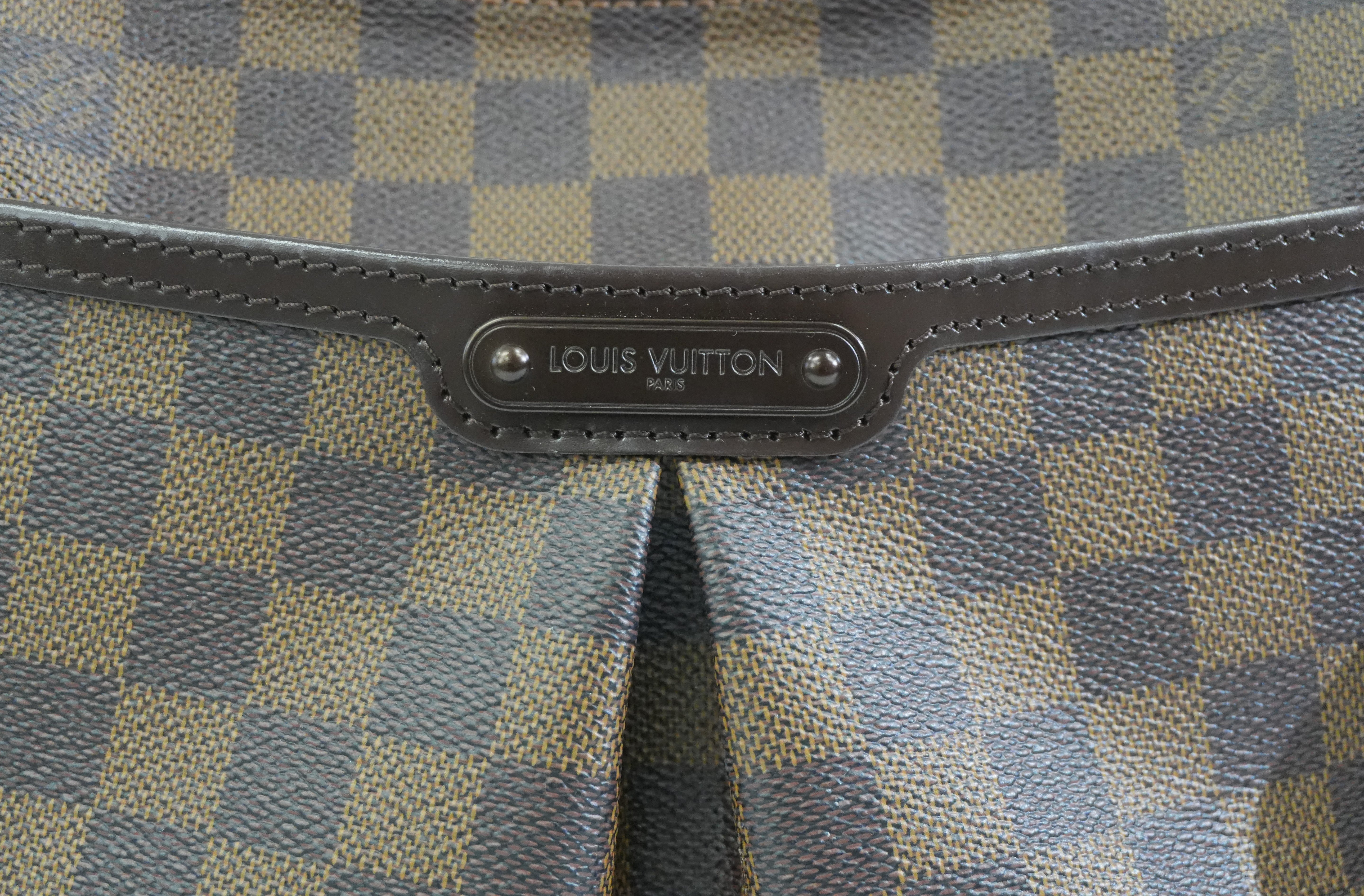 Pre-owned Louis Vuitton Damier Ebene Bloomsbury PM Shoulder Bag