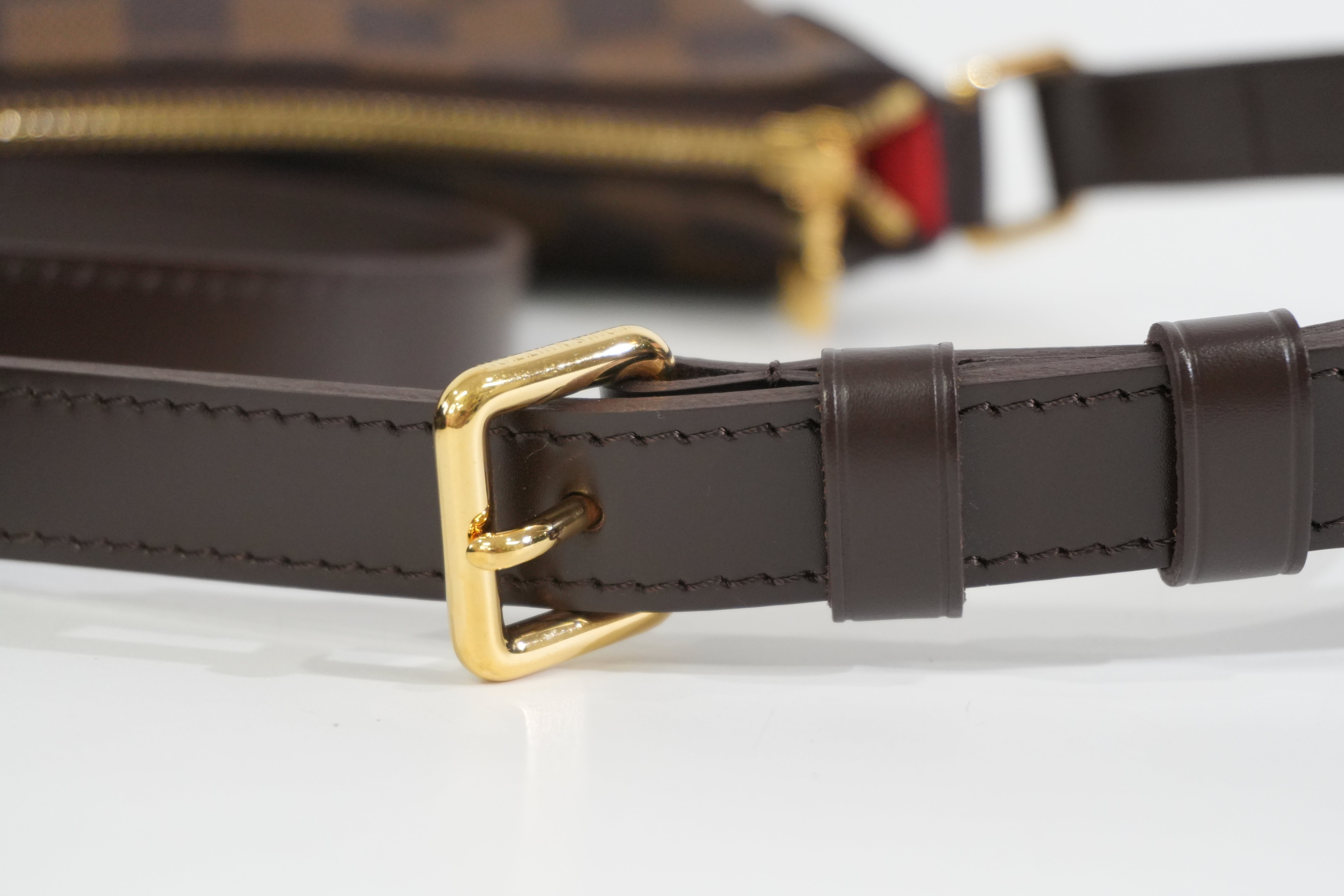 Pre-owned Louis Vuitton Damier Ebene Bloomsbury PM Shoulder Bag