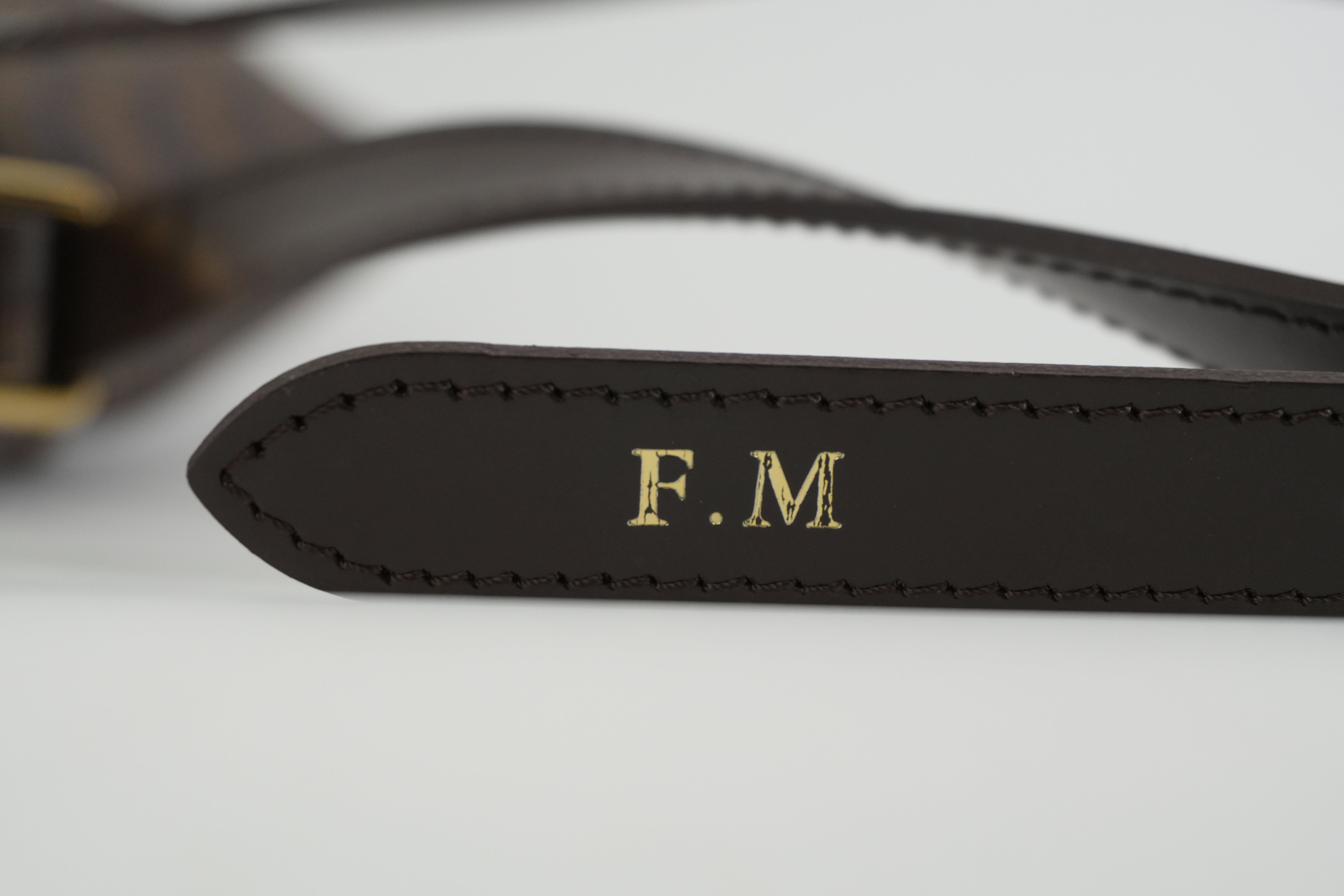 Pre-owned Louis Vuitton Damier Ebene Bloomsbury PM Shoulder Bag