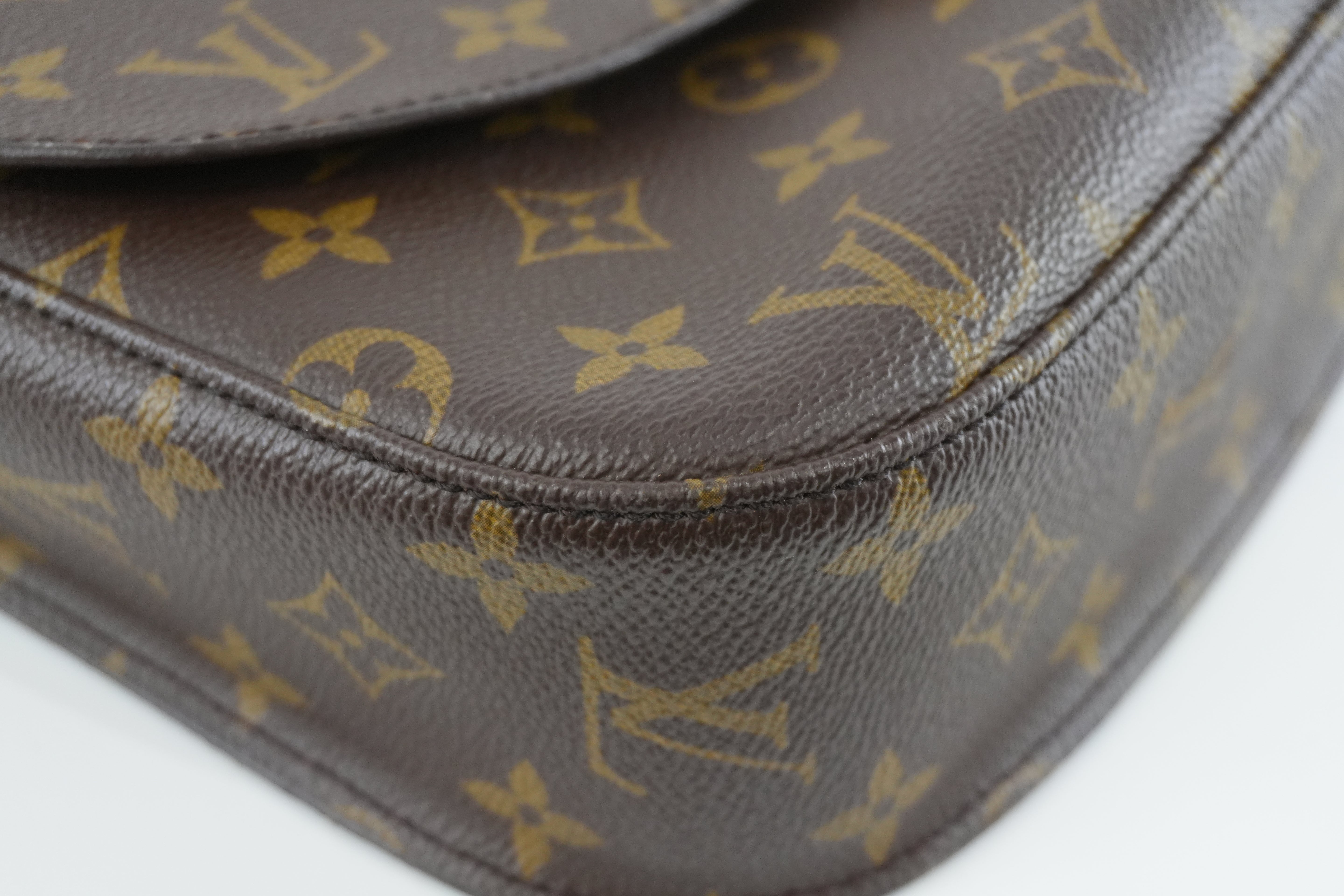 Pre-owned Louis Vuitton Monogram Saint Cloud GM Shoulder Bag