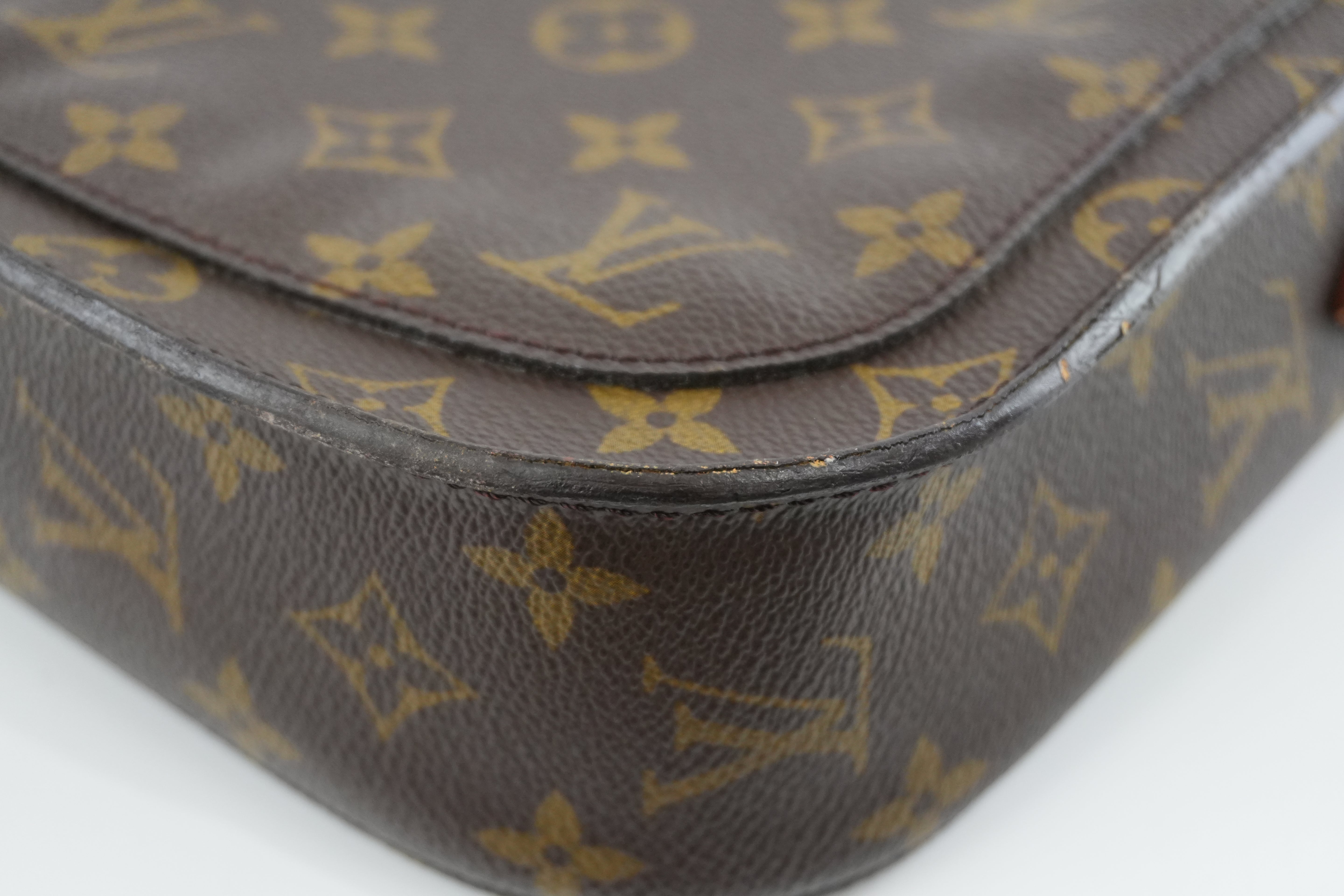 Pre-owned Louis Vuitton Monogram Saint Cloud GM Shoulder Bag