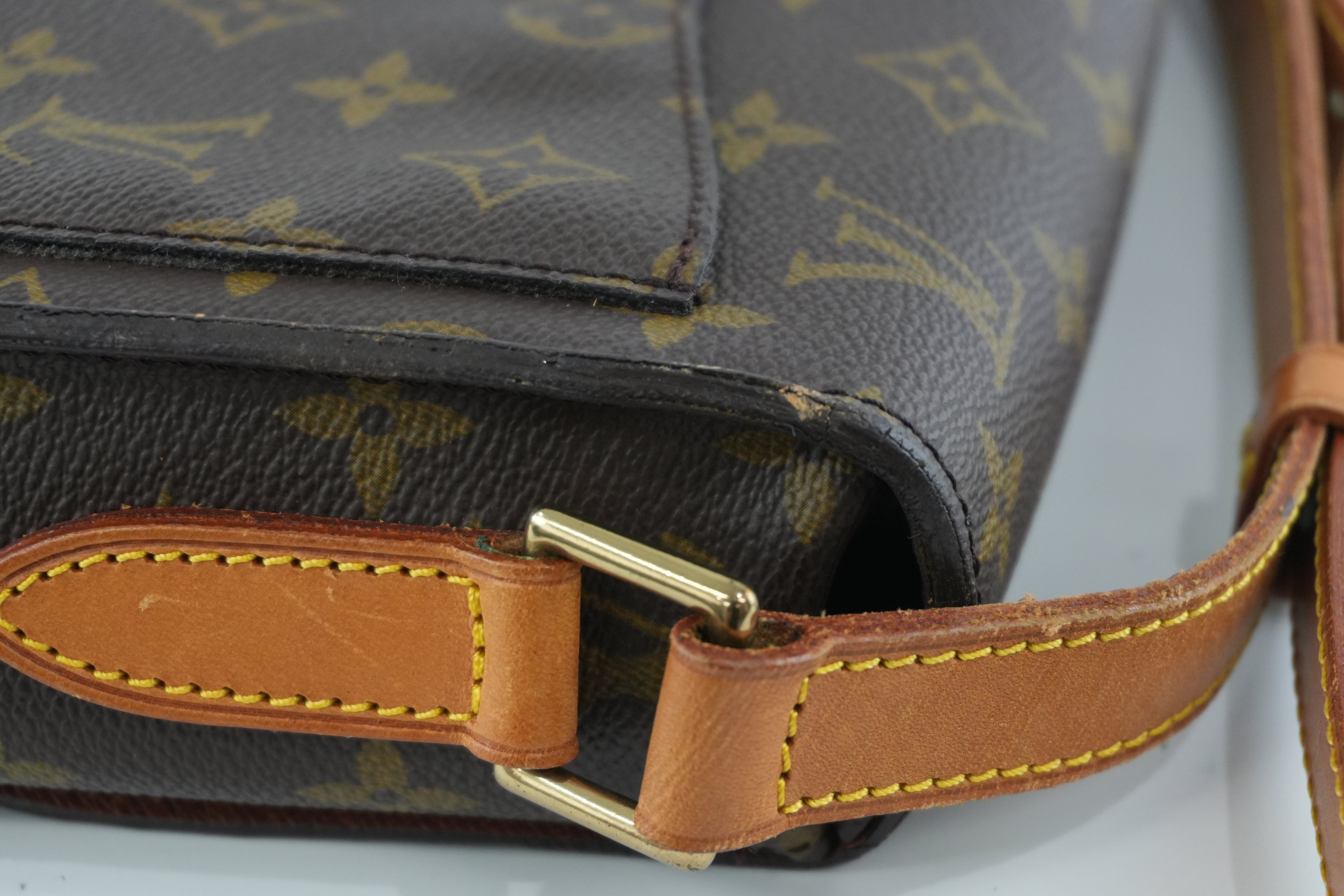 Pre-owned Louis Vuitton Monogram Saint Cloud GM Shoulder Bag