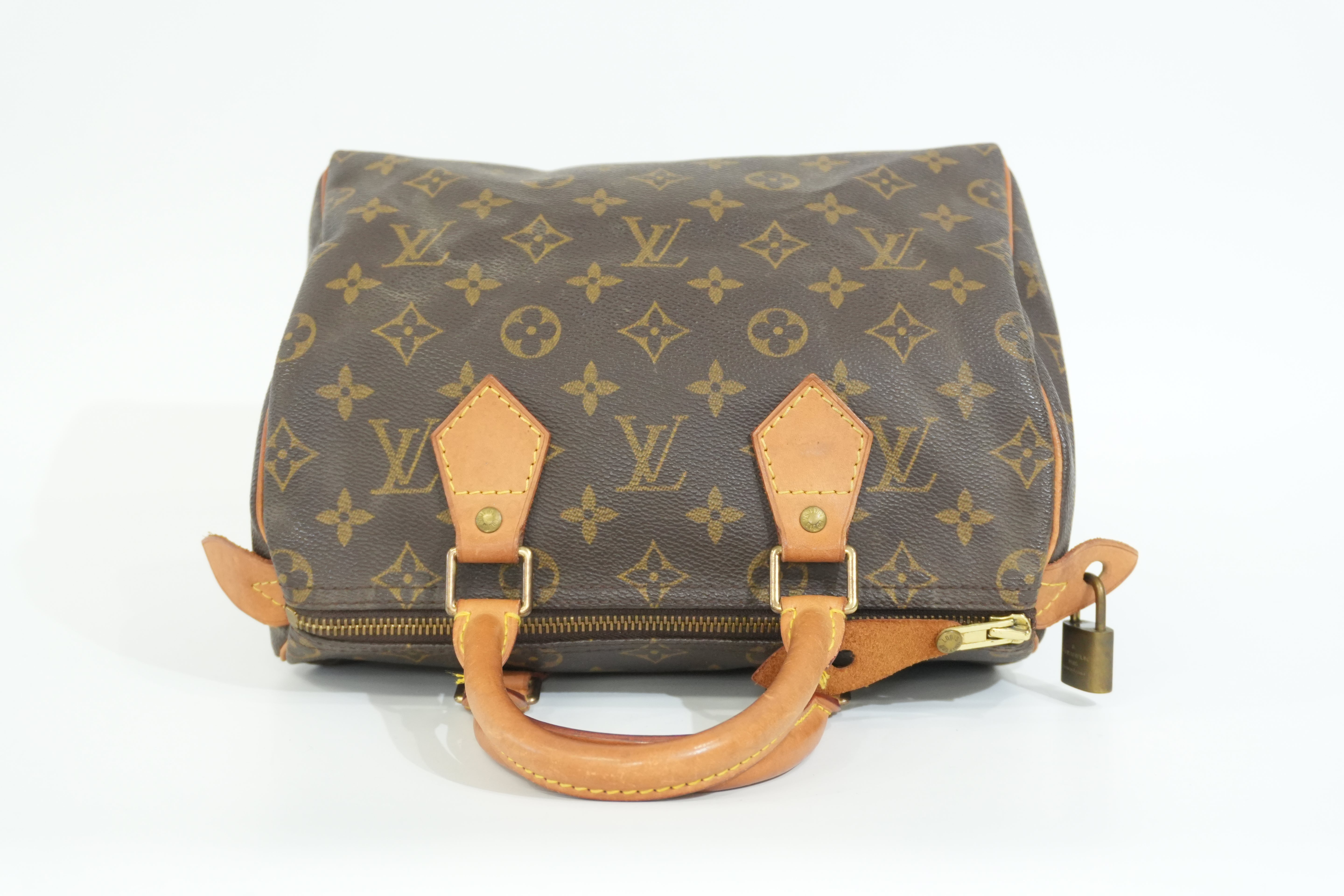 Pre-owned Louis Vuitton Monogram Speedy 25 Handbag