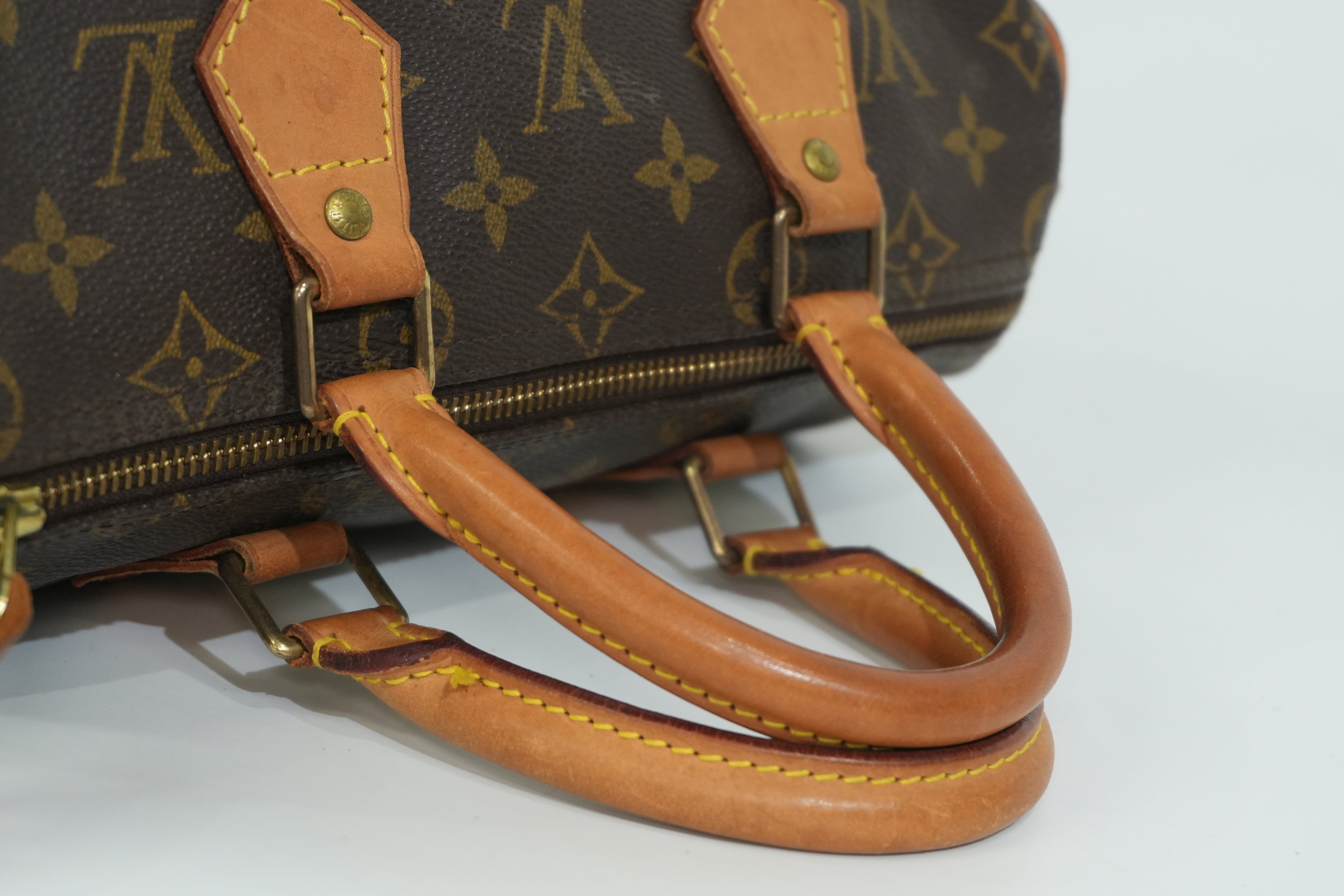 Pre-owned Louis Vuitton Monogram Speedy 25 Handbag