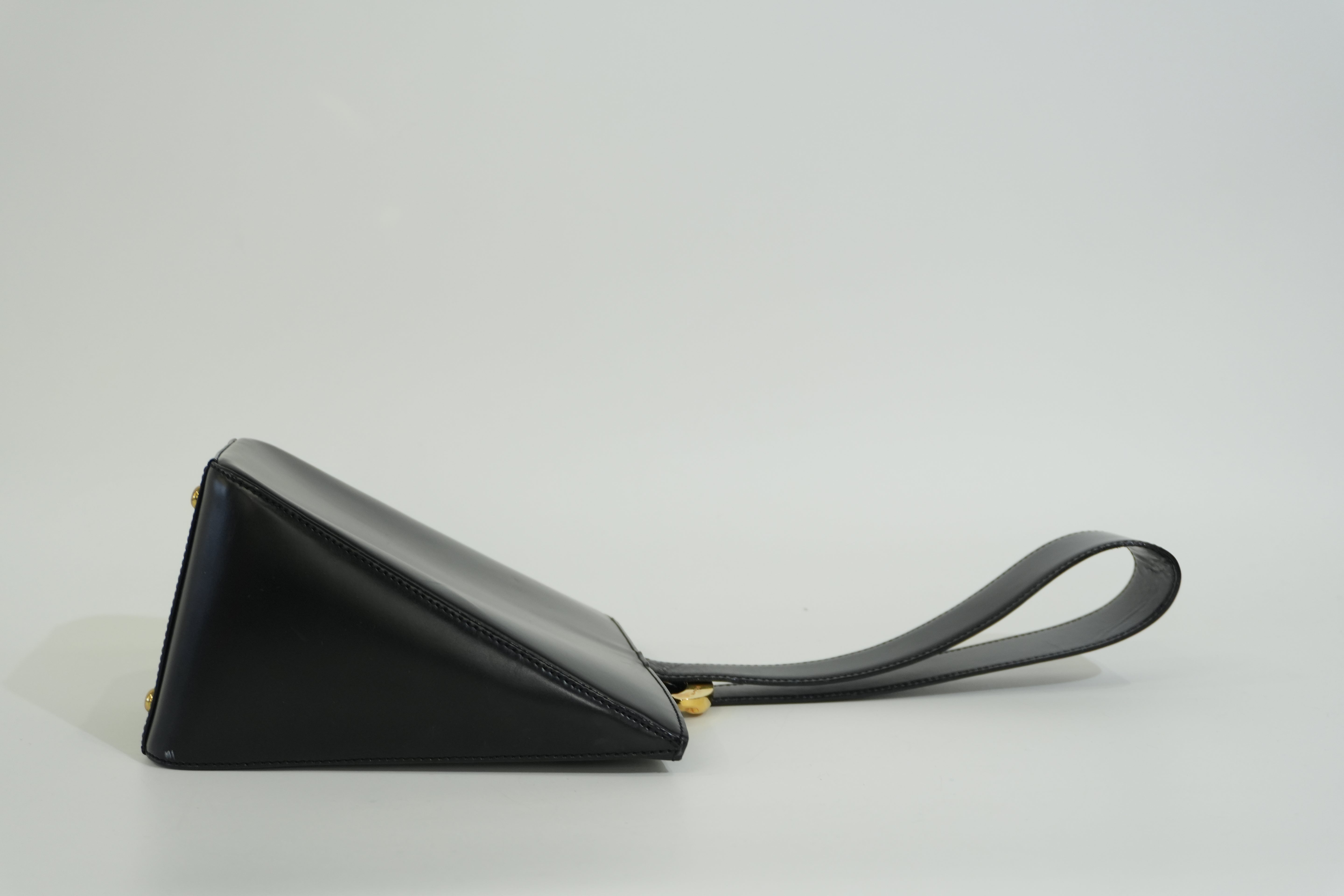 Pre-owned Cartier Panthere Bucket Handbag Black