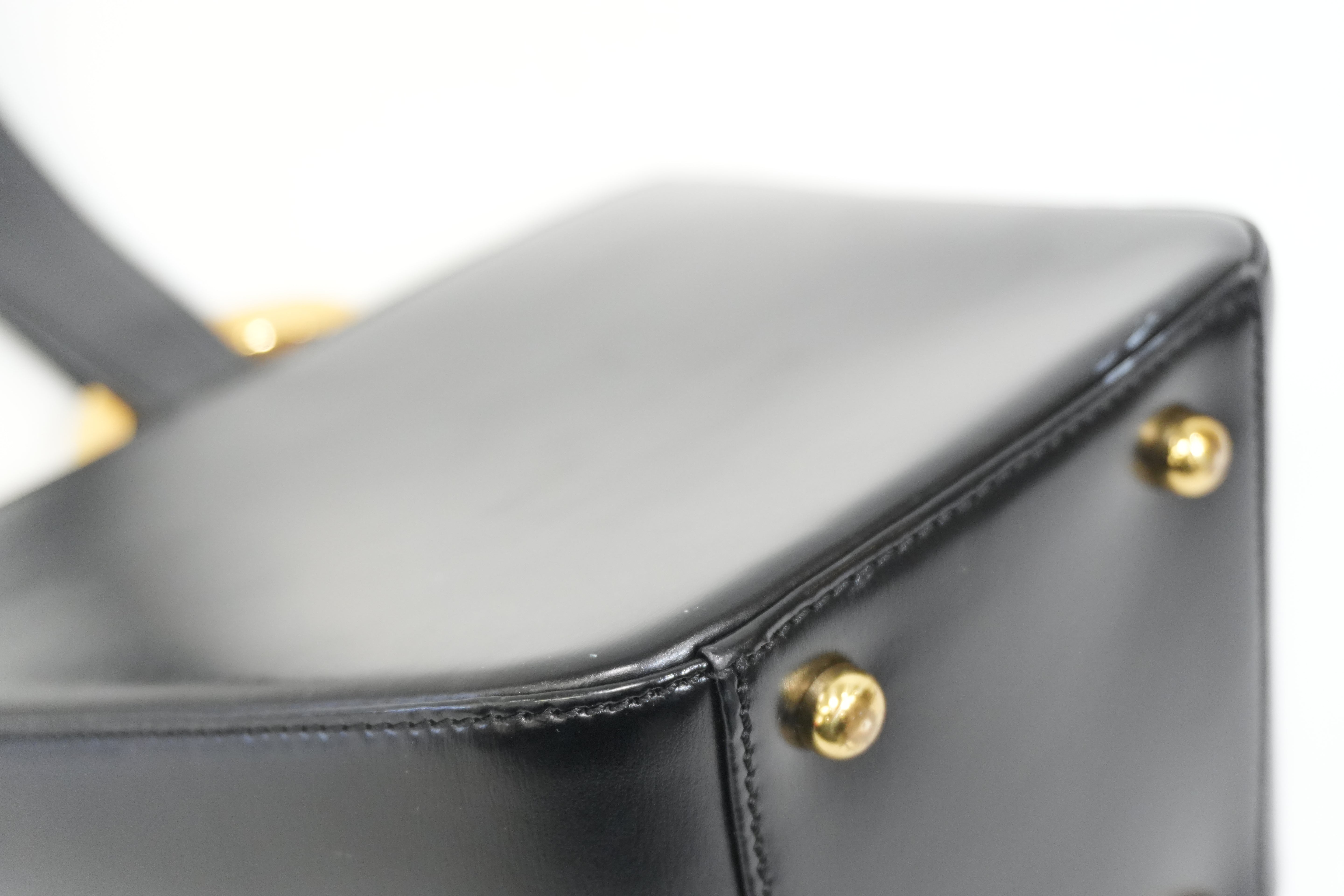Pre-owned Cartier Panthere Bucket Handbag Black