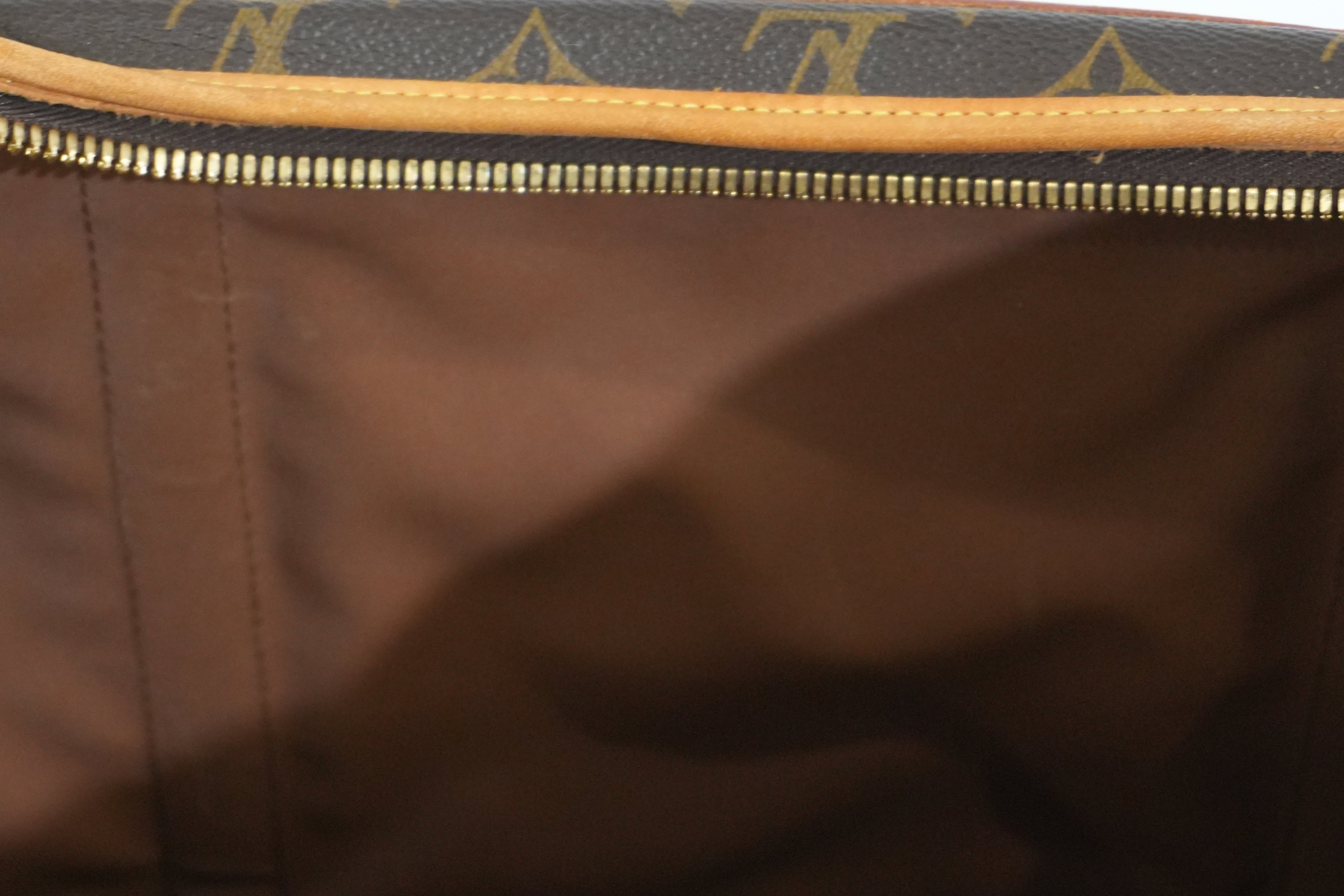 Pre-owned Louis Vuitton Monogram Sac Chien 40 Pet Carrier