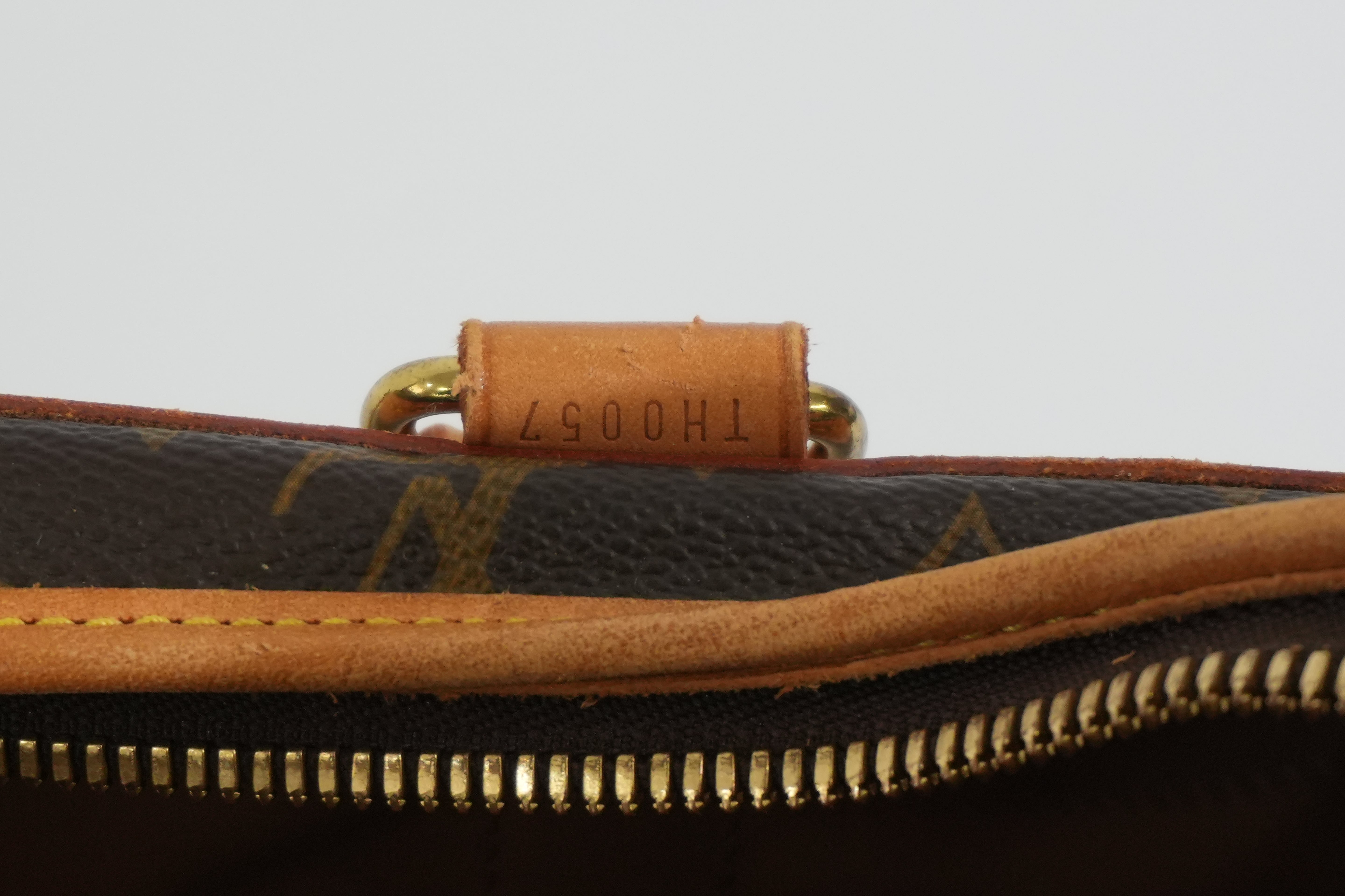 Pre-owned Louis Vuitton Monogram Sac Chien 40 Pet Carrier