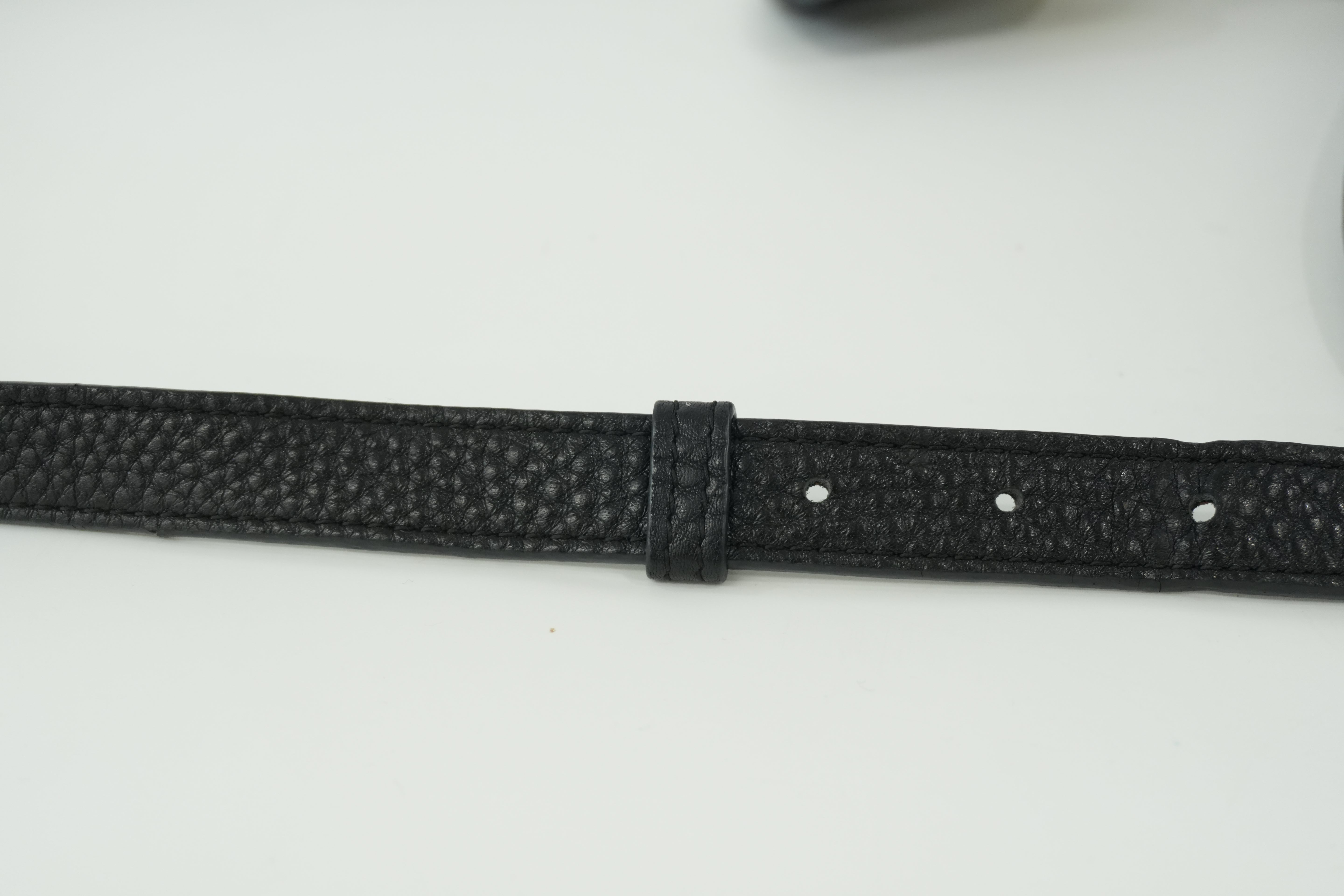 Pre-owned Prada Leather Two Way Shoulder Tote Bag Black