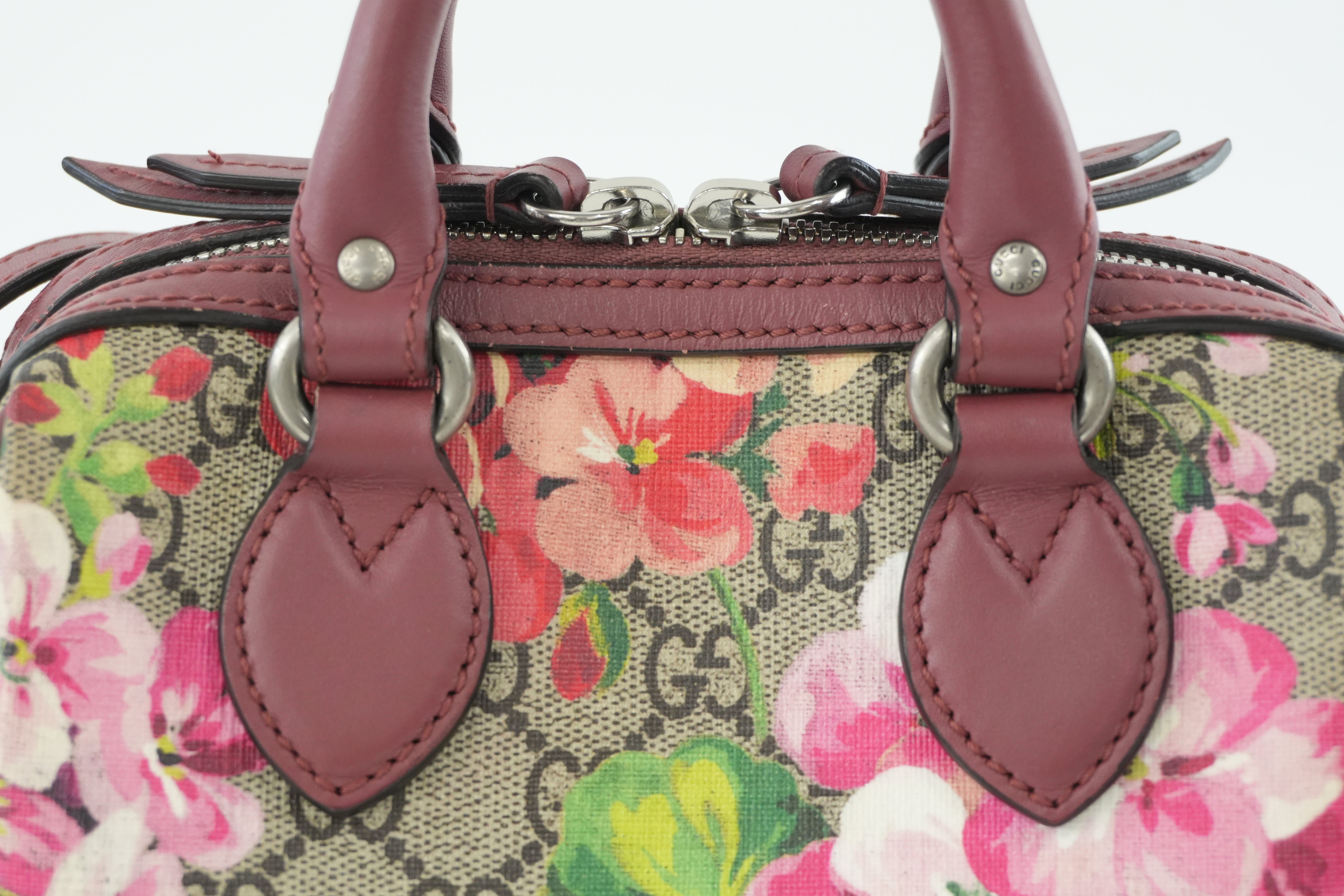 Gucci Bloom Mini Shoulder Bag Pink Used