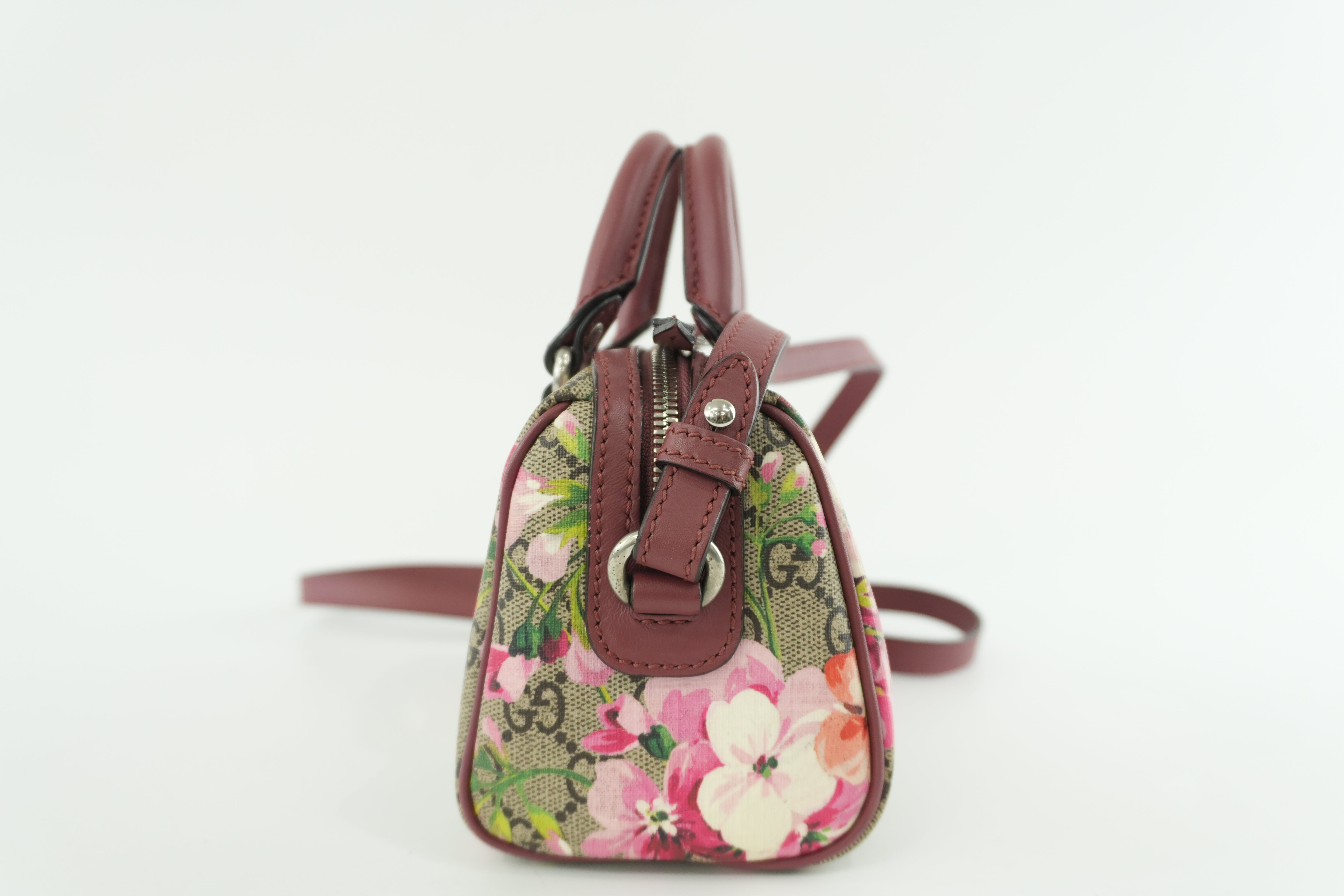 Gucci Bloom Mini Shoulder Bag Pink Used