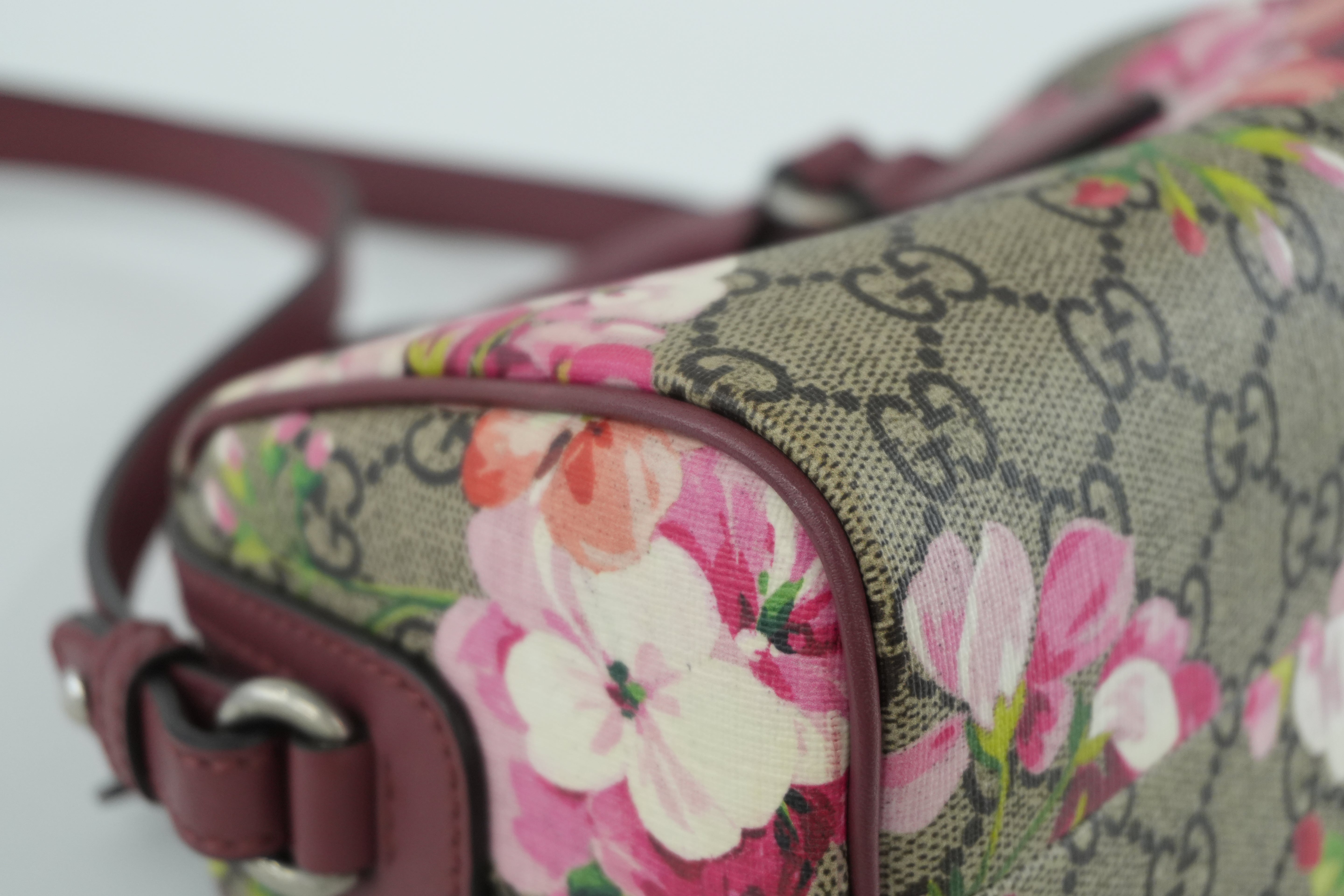 Gucci Bloom Mini Shoulder Bag Pink Used