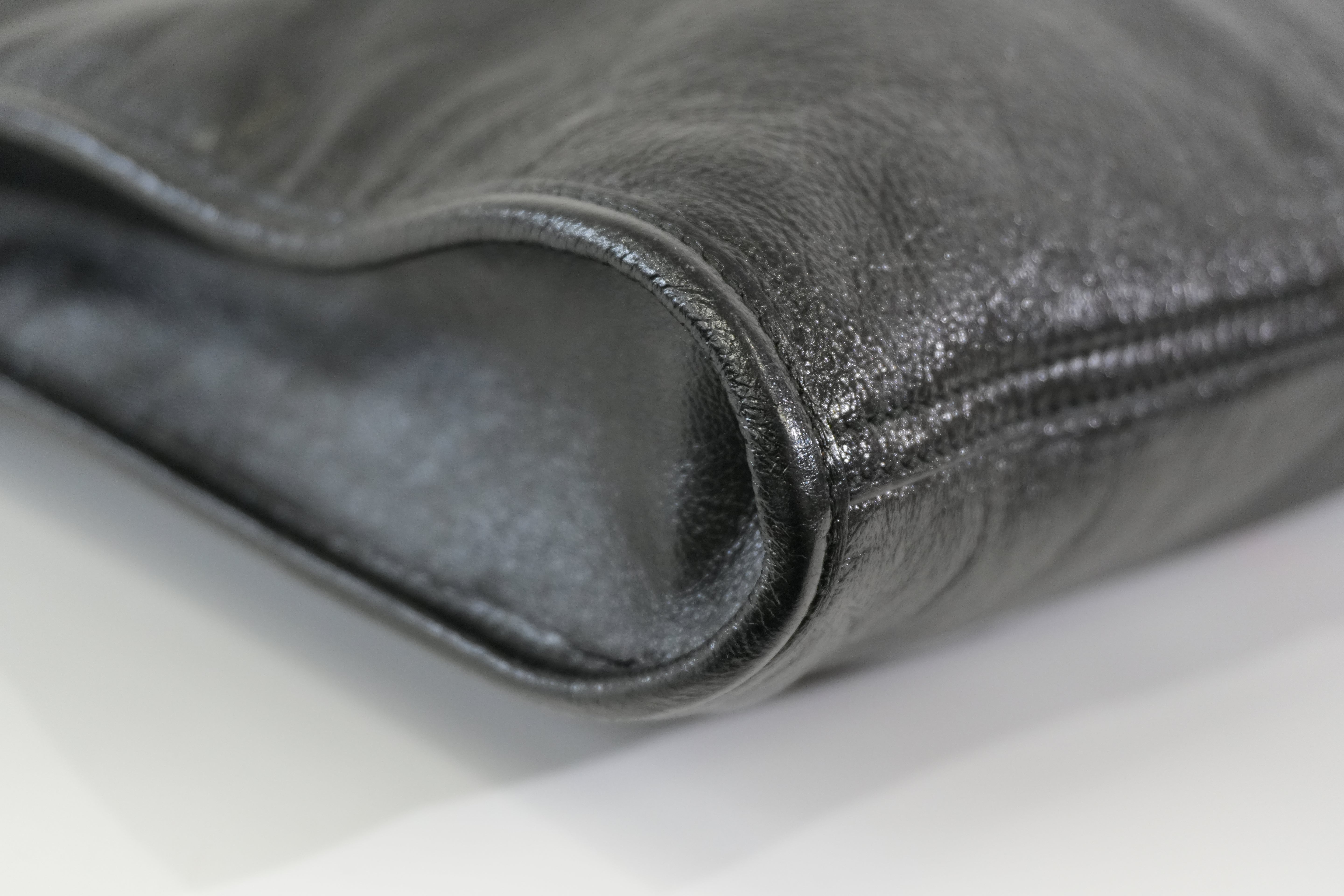 Pre-owned Gucci Rajah Large Tote Bag Black