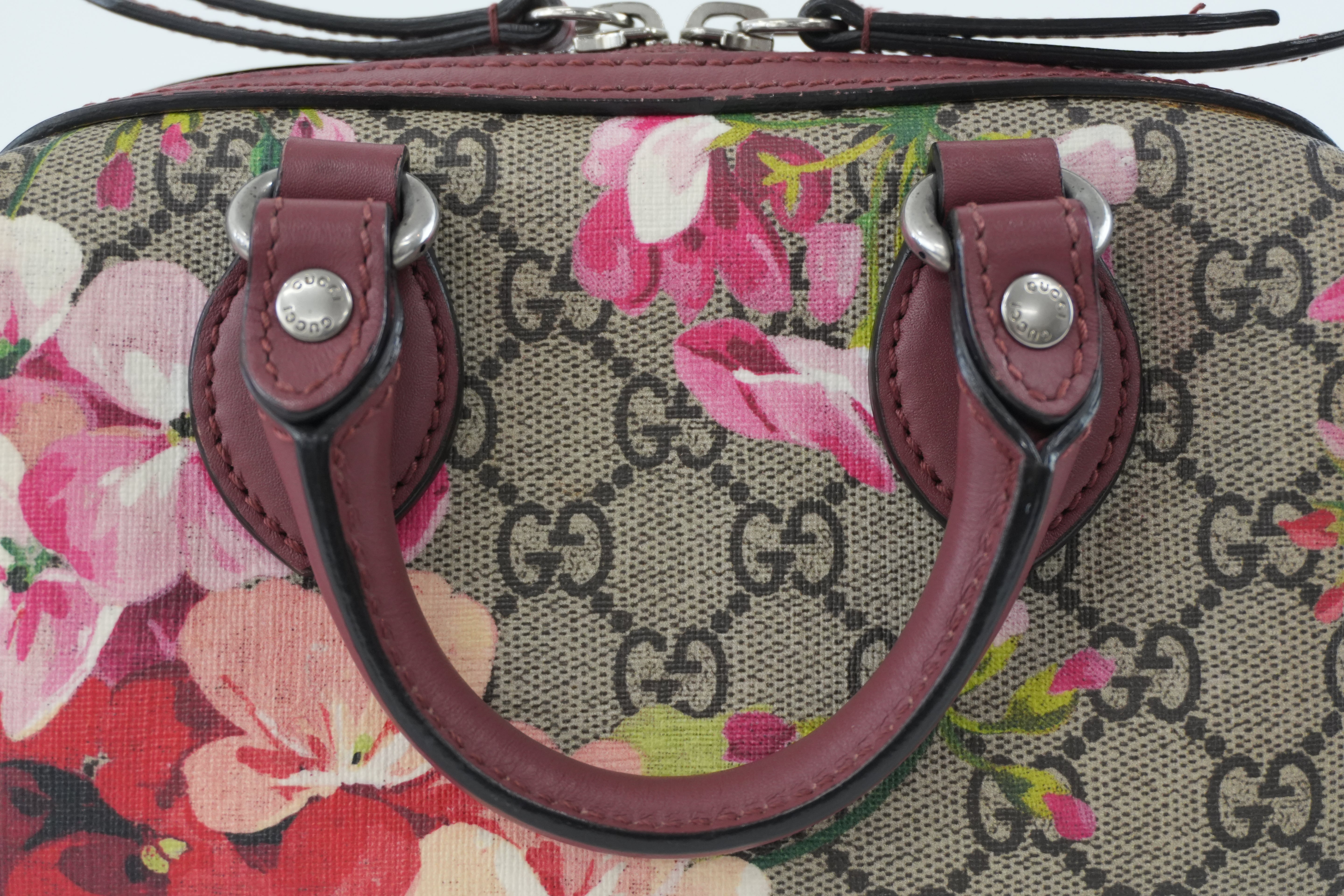 Gucci Bloom Mini Shoulder Bag Pink Used