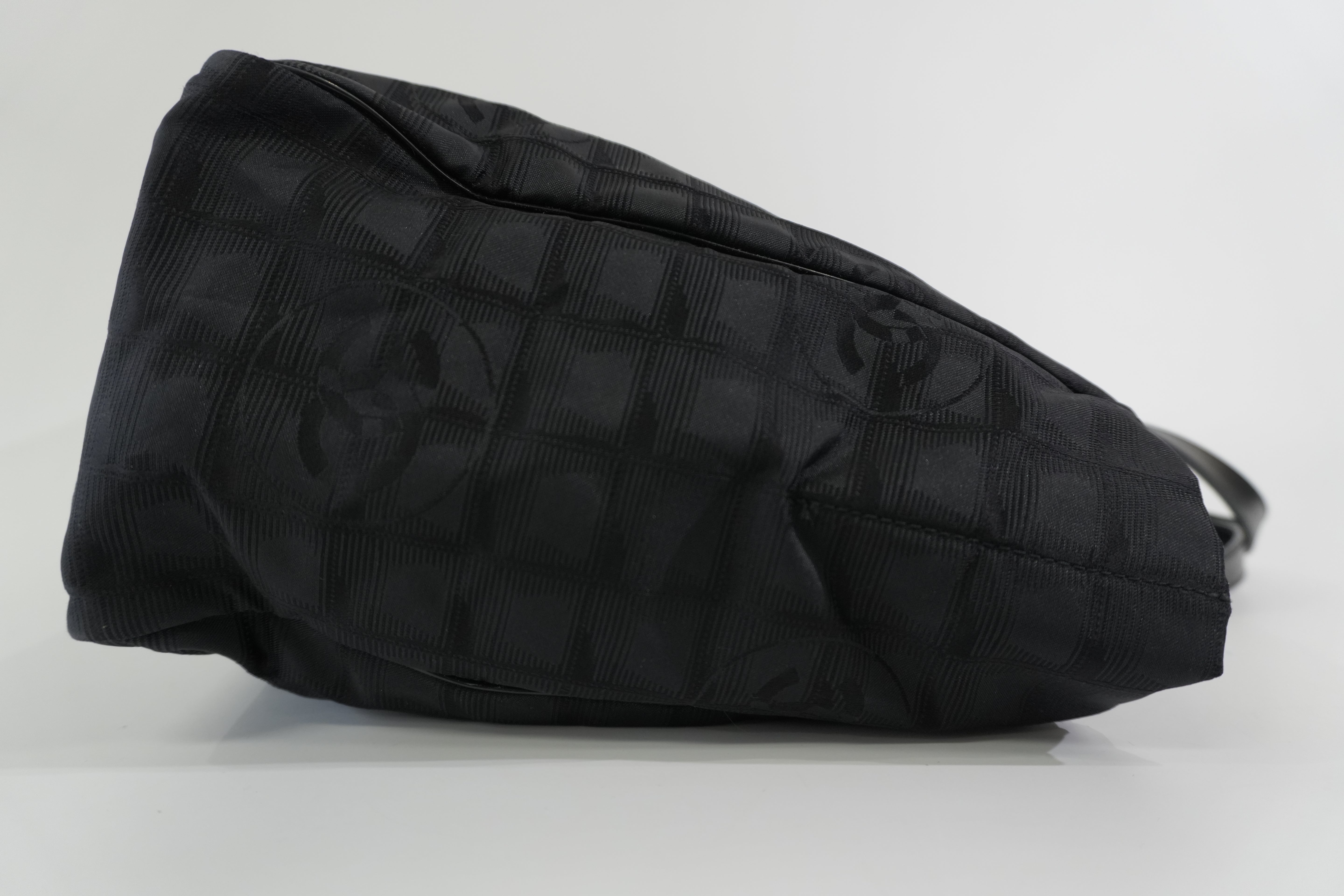 Pre-owned Chanel New Travel Line Tote Bag Black