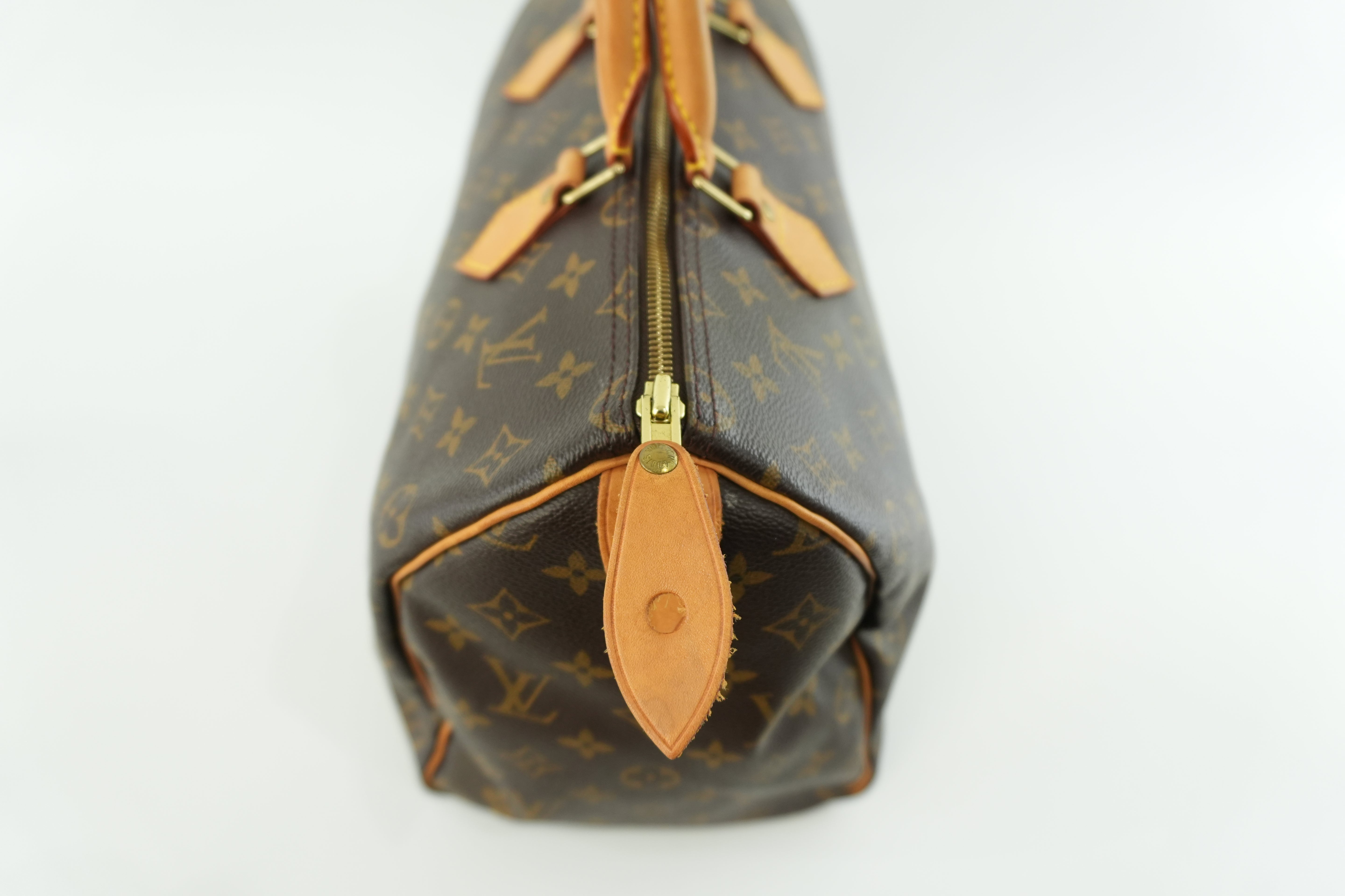 Louis Vuitton Monogram Speedy 35 Handbag Used