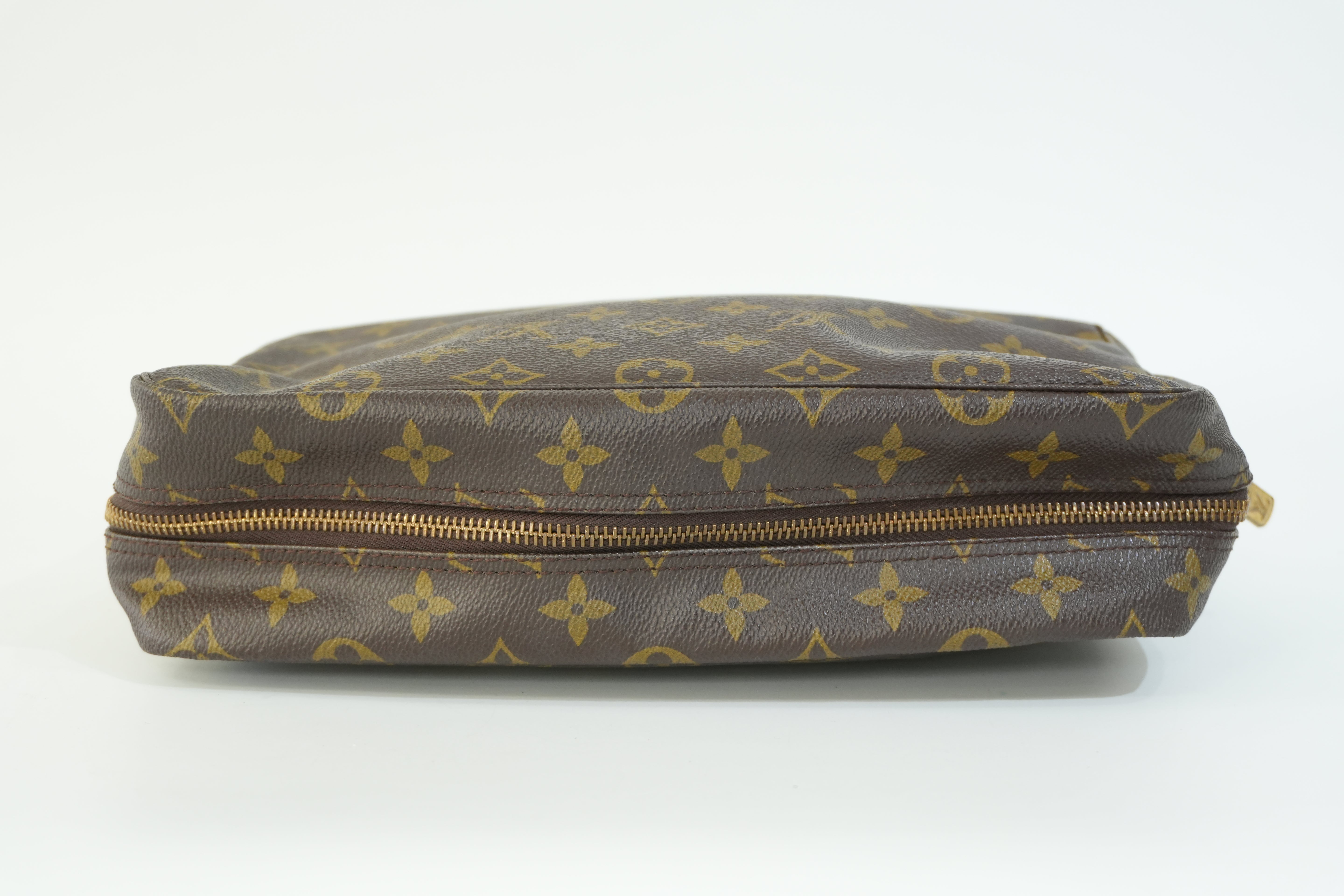 Pre-owned Louis Vuitton Monogram Trousse 28 Pouch