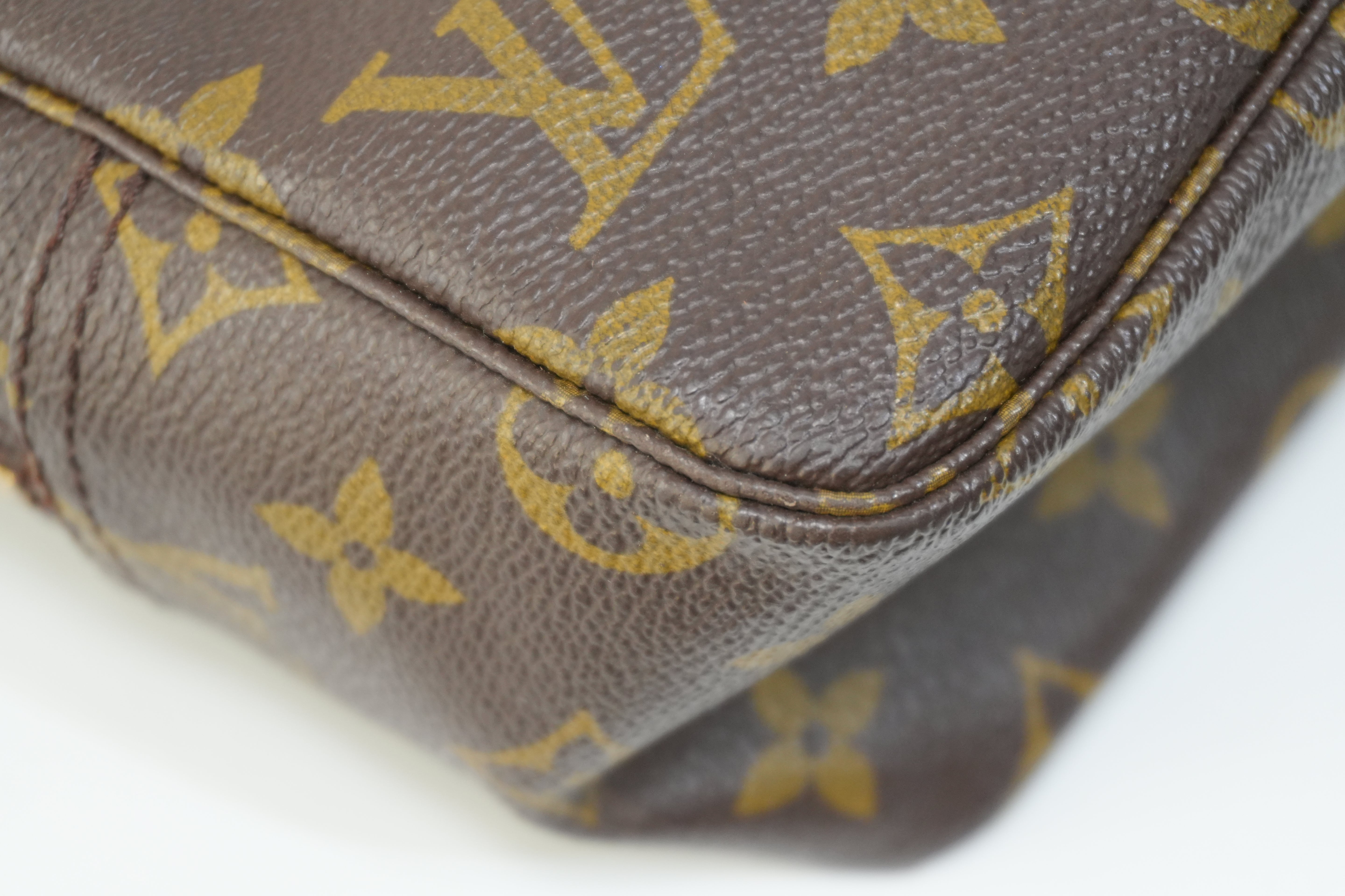 Pre-owned Louis Vuitton Monogram Trousse 28 Pouch